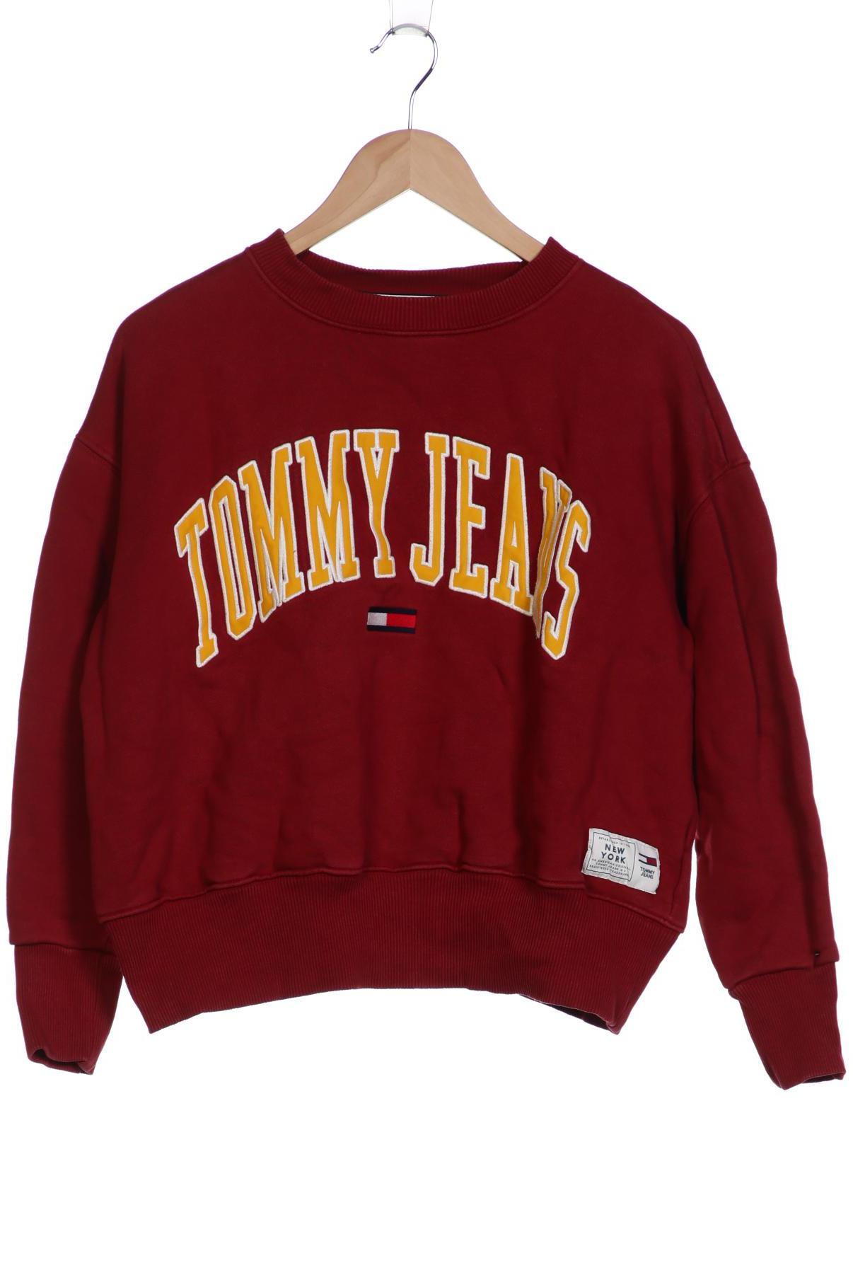

Tommy Jeans Damen Sweatshirt, bordeaux, Gr. 36