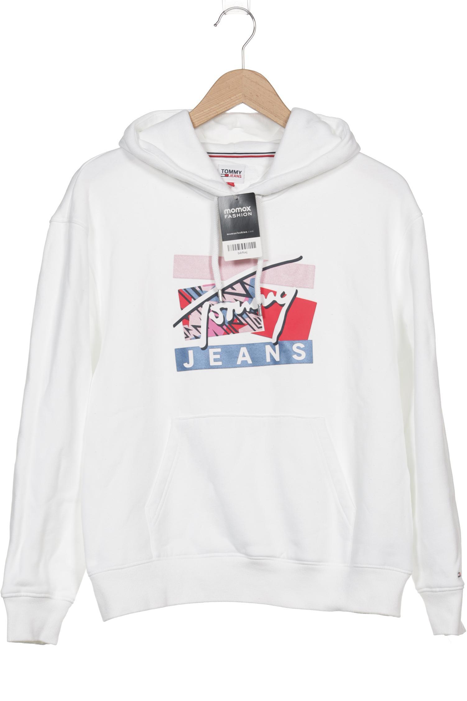 

Tommy Jeans Damen Kapuzenpullover, weiß, Gr. 38