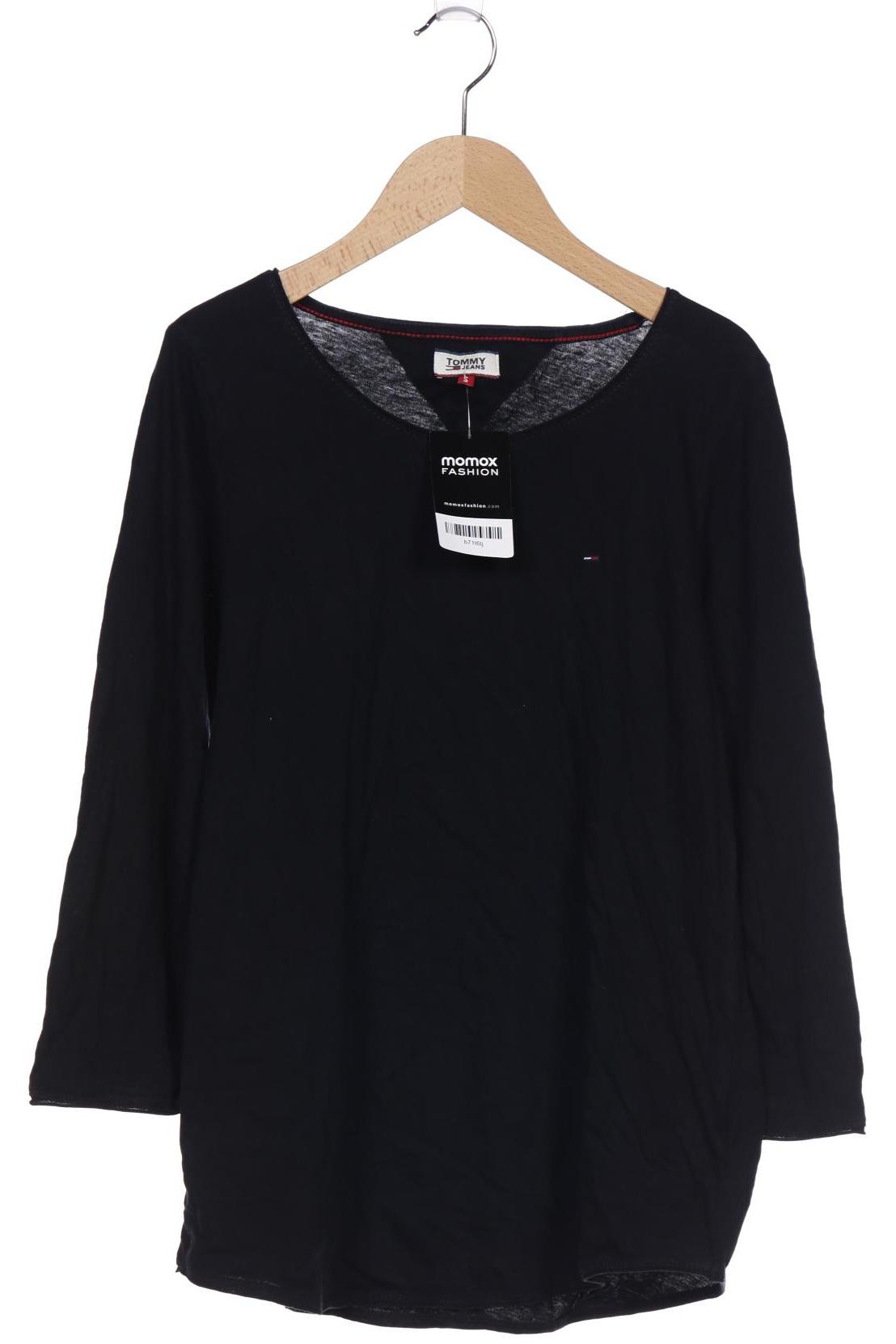 

Tommy Jeans Damen Langarmshirt, schwarz