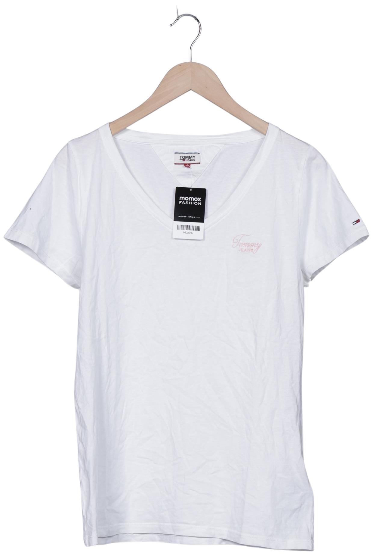

Tommy Jeans Damen T-Shirt, weiß, Gr. 38