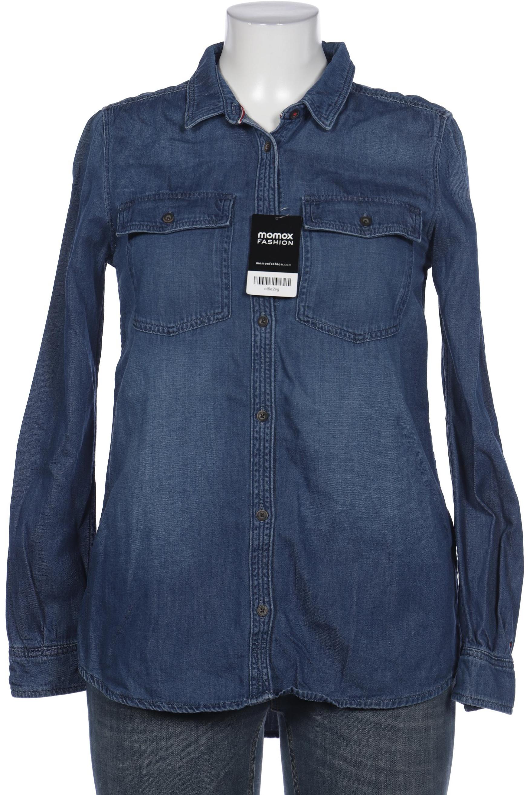 

Tommy Jeans Damen Bluse, blau, Gr. 42