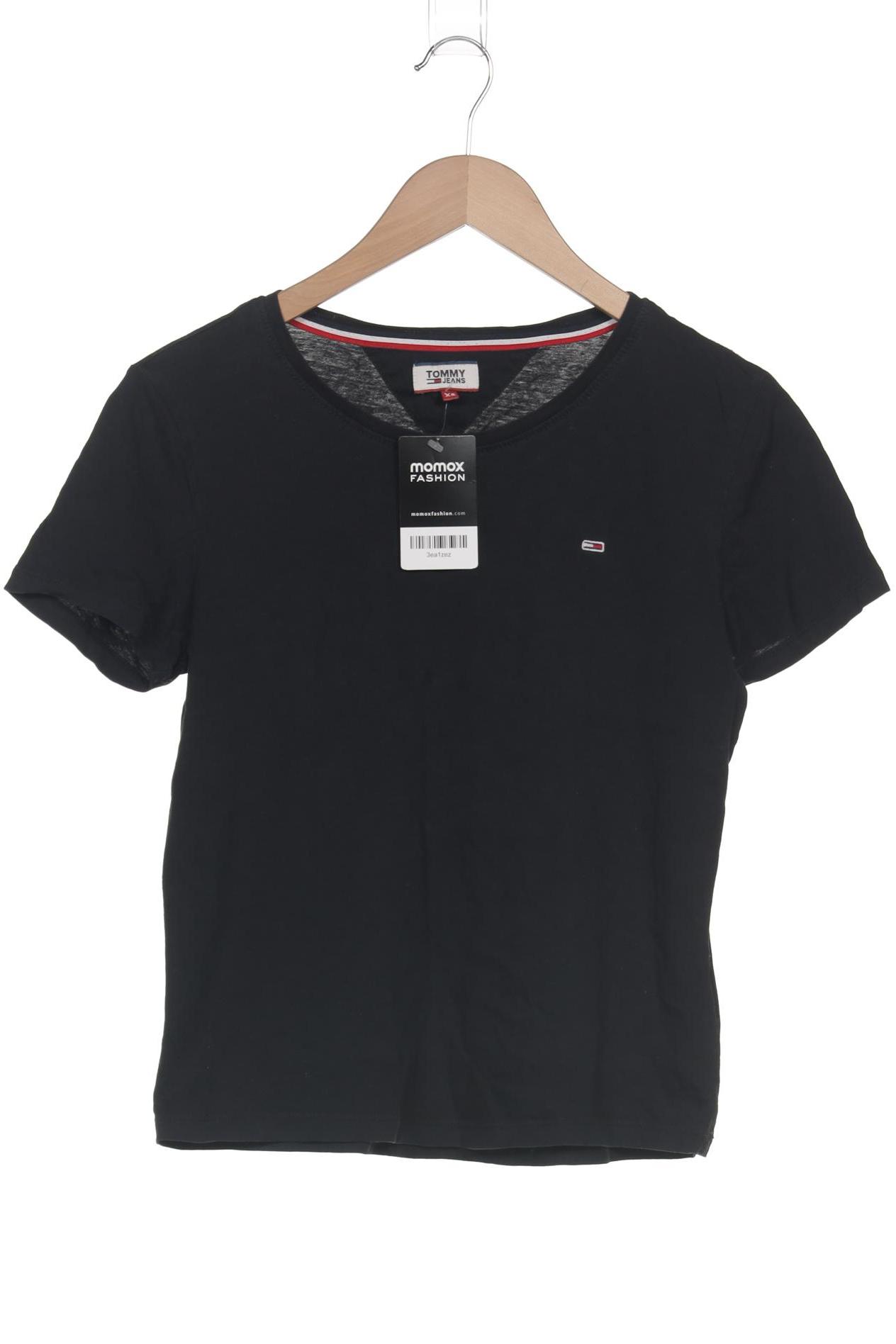 

Tommy Jeans Damen T-Shirt, schwarz, Gr. 34