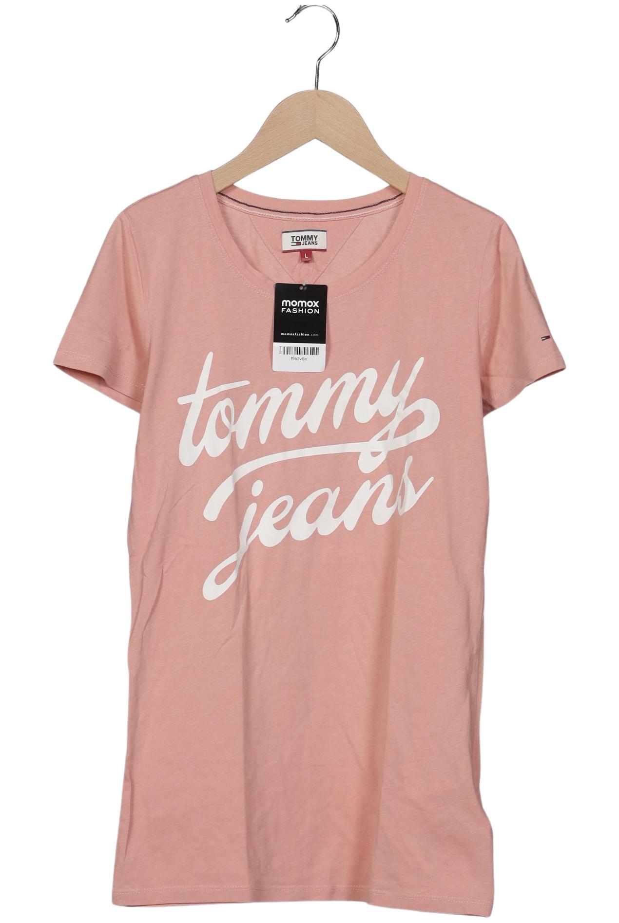 

Tommy Jeans Damen T-Shirt, pink, Gr. 42