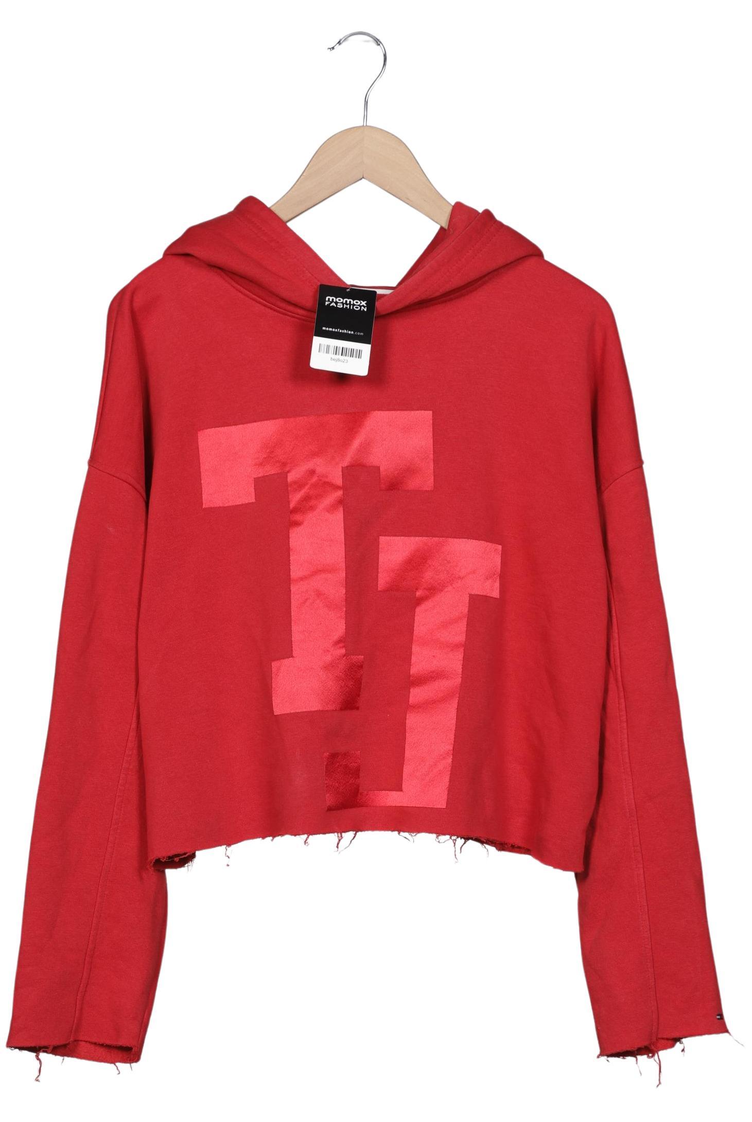 

Tommy Jeans Damen Kapuzenpullover, rot, Gr. 34