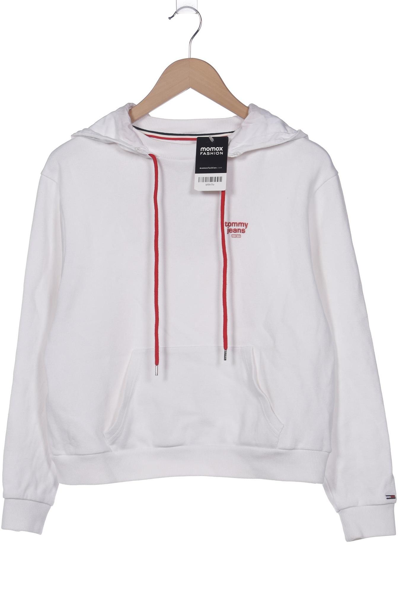 

Tommy Jeans Damen Kapuzenpullover, weiß, Gr. 34