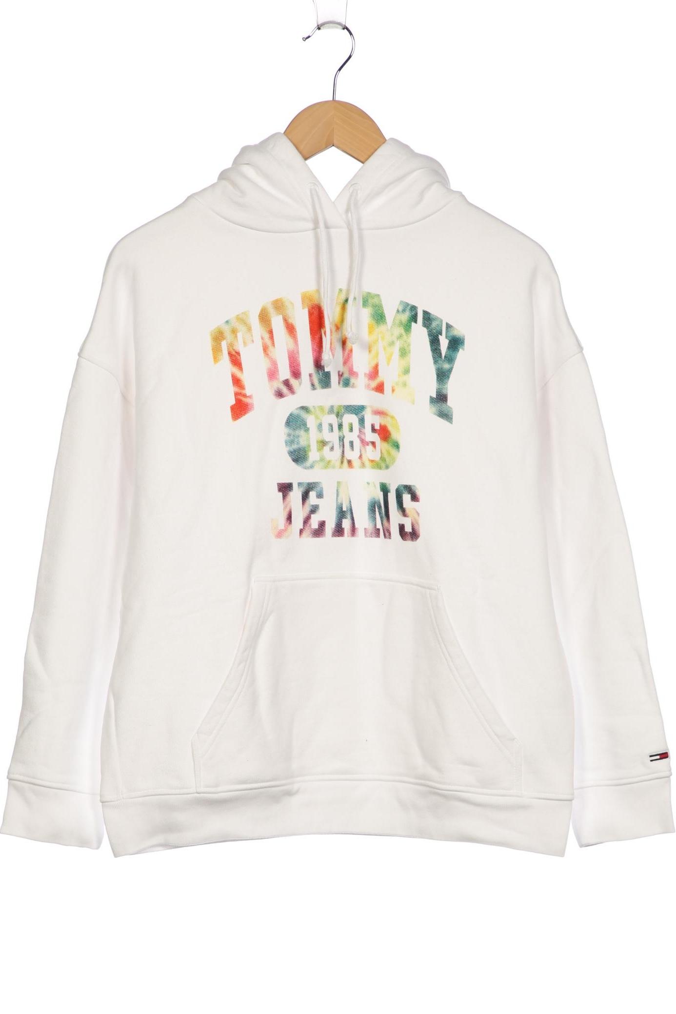 

Tommy Jeans Damen Kapuzenpullover, weiß, Gr. 36