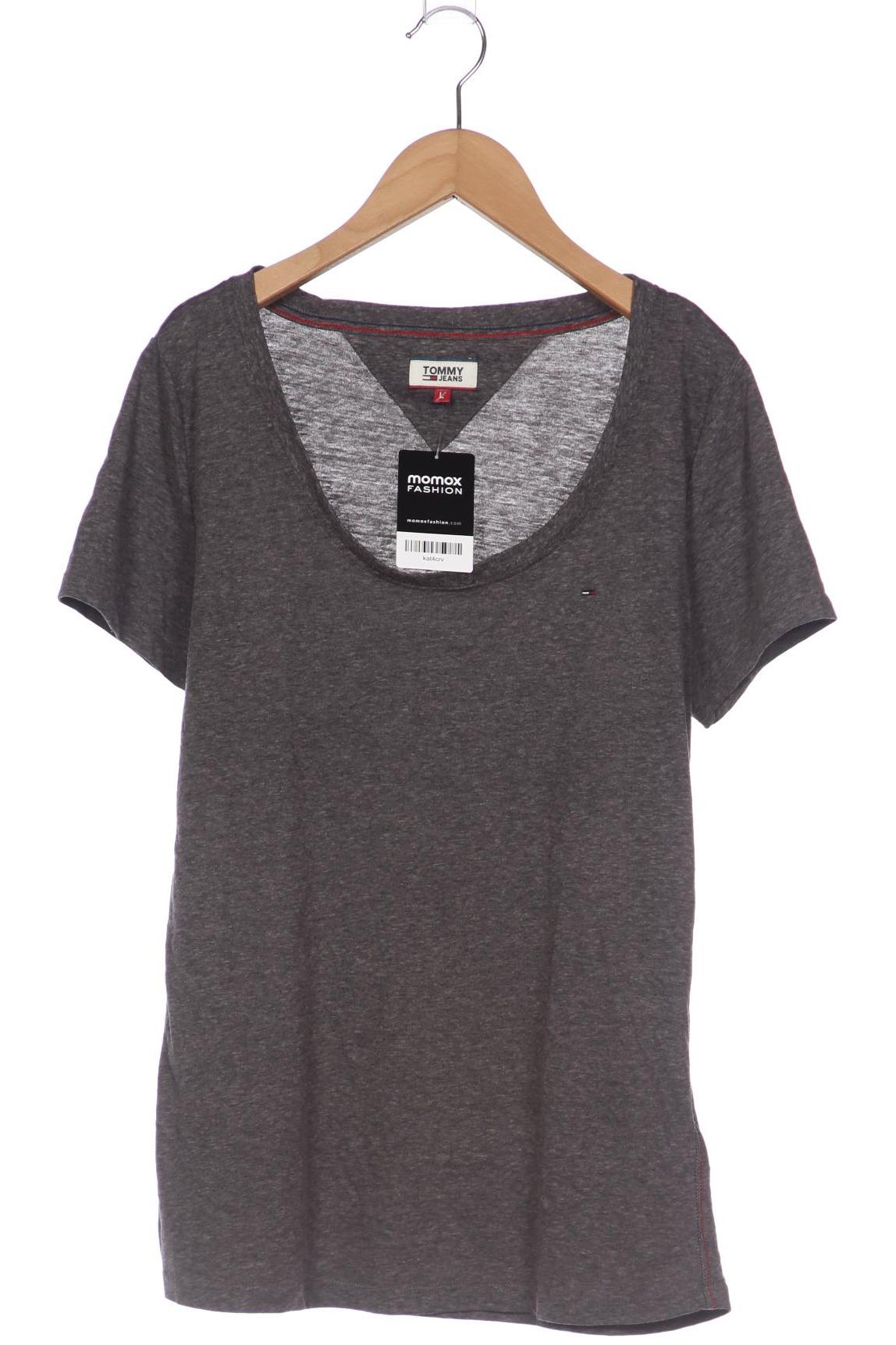 

Tommy Jeans Damen T-Shirt, grau, Gr. 42