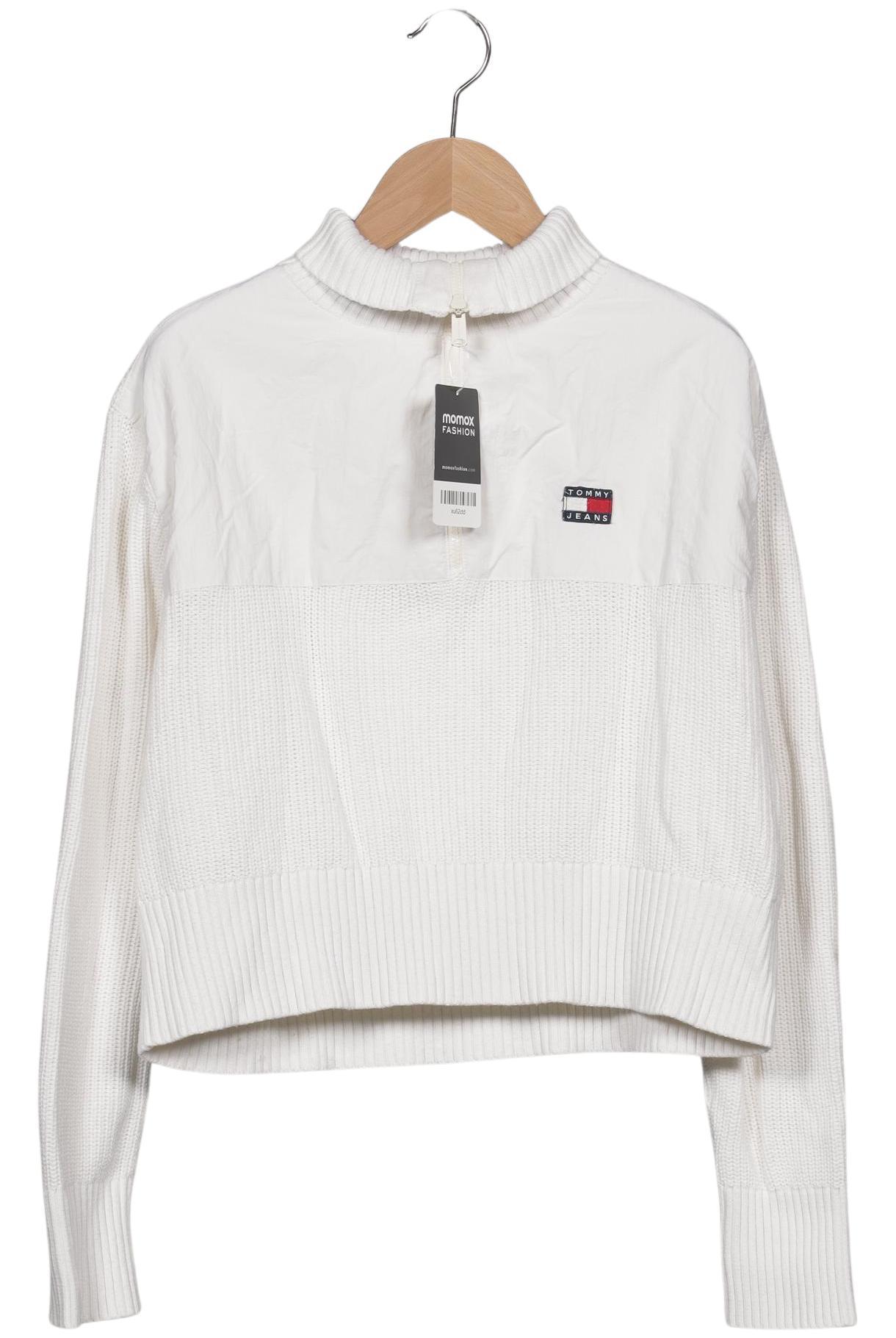 

Tommy Jeans Damen Pullover, weiß, Gr. 38