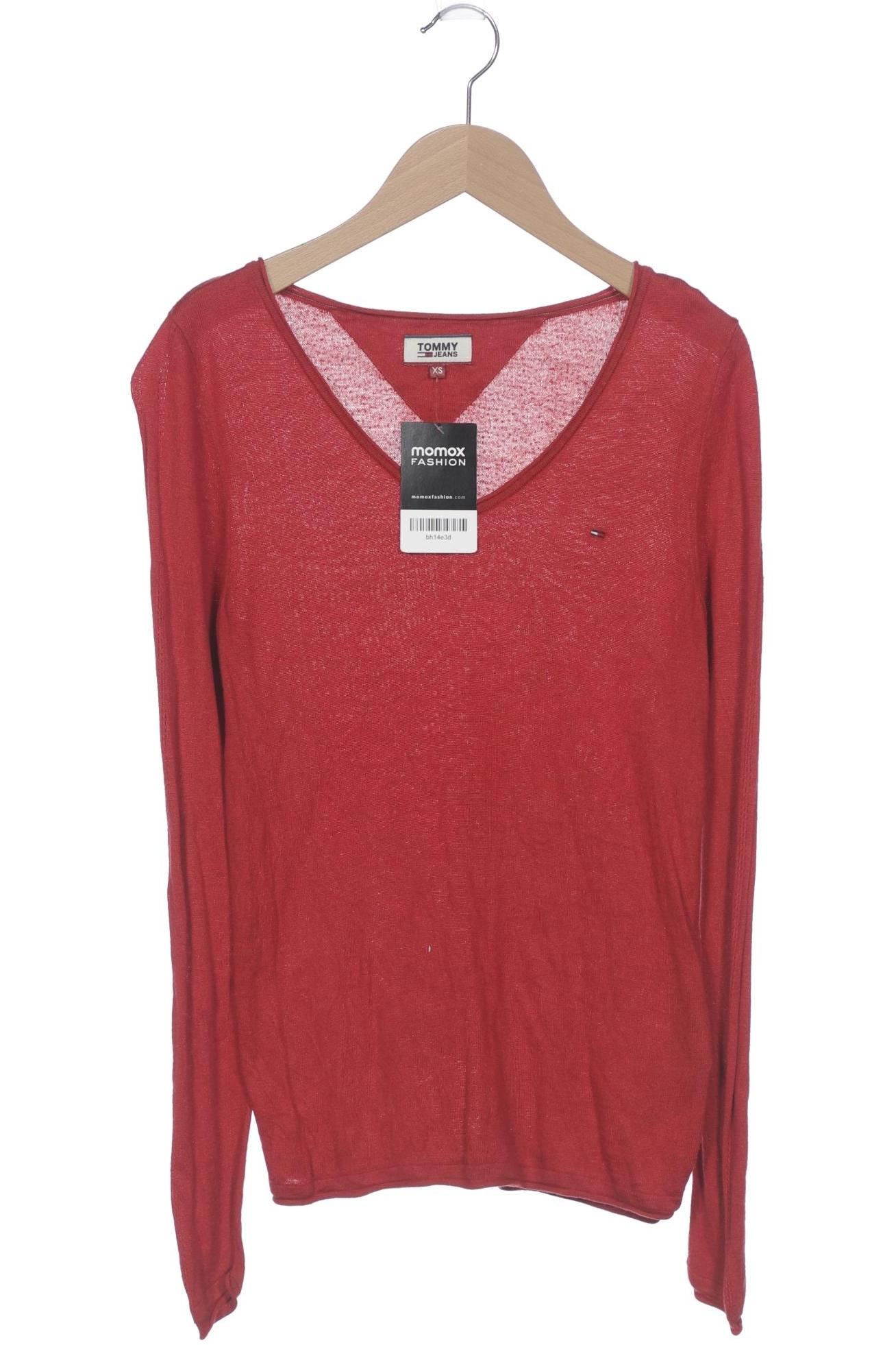 

Tommy Jeans Damen Pullover, rot, Gr. 34