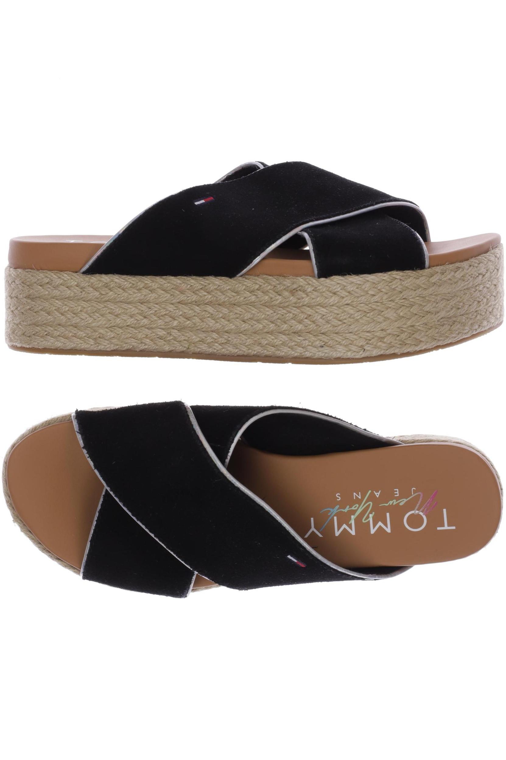 

Tommy Jeans Damen Sandale, schwarz
