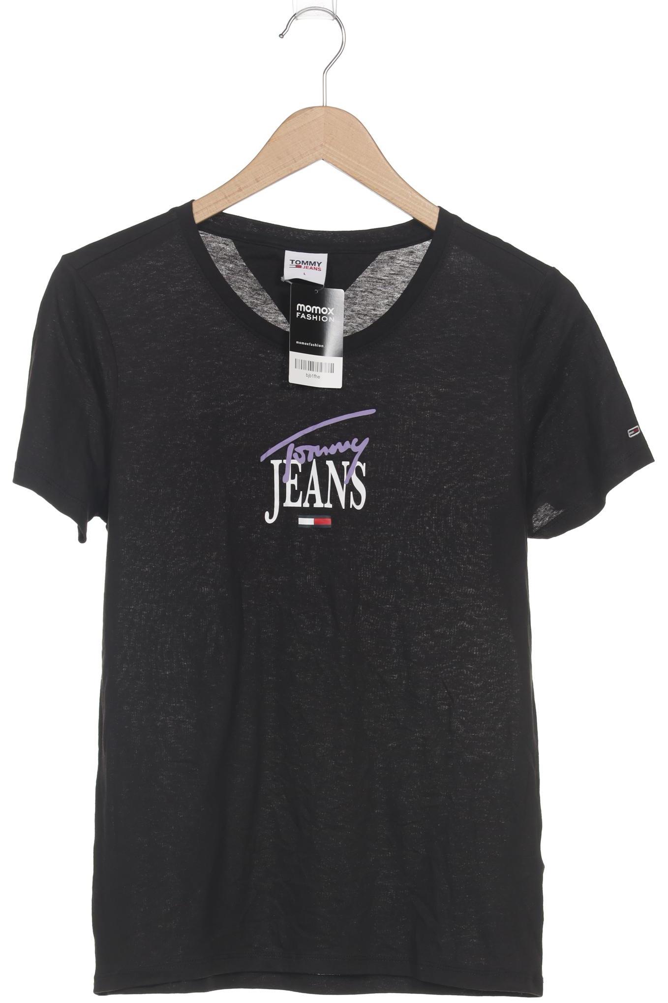 

Tommy Jeans Damen T-Shirt, schwarz, Gr. 42