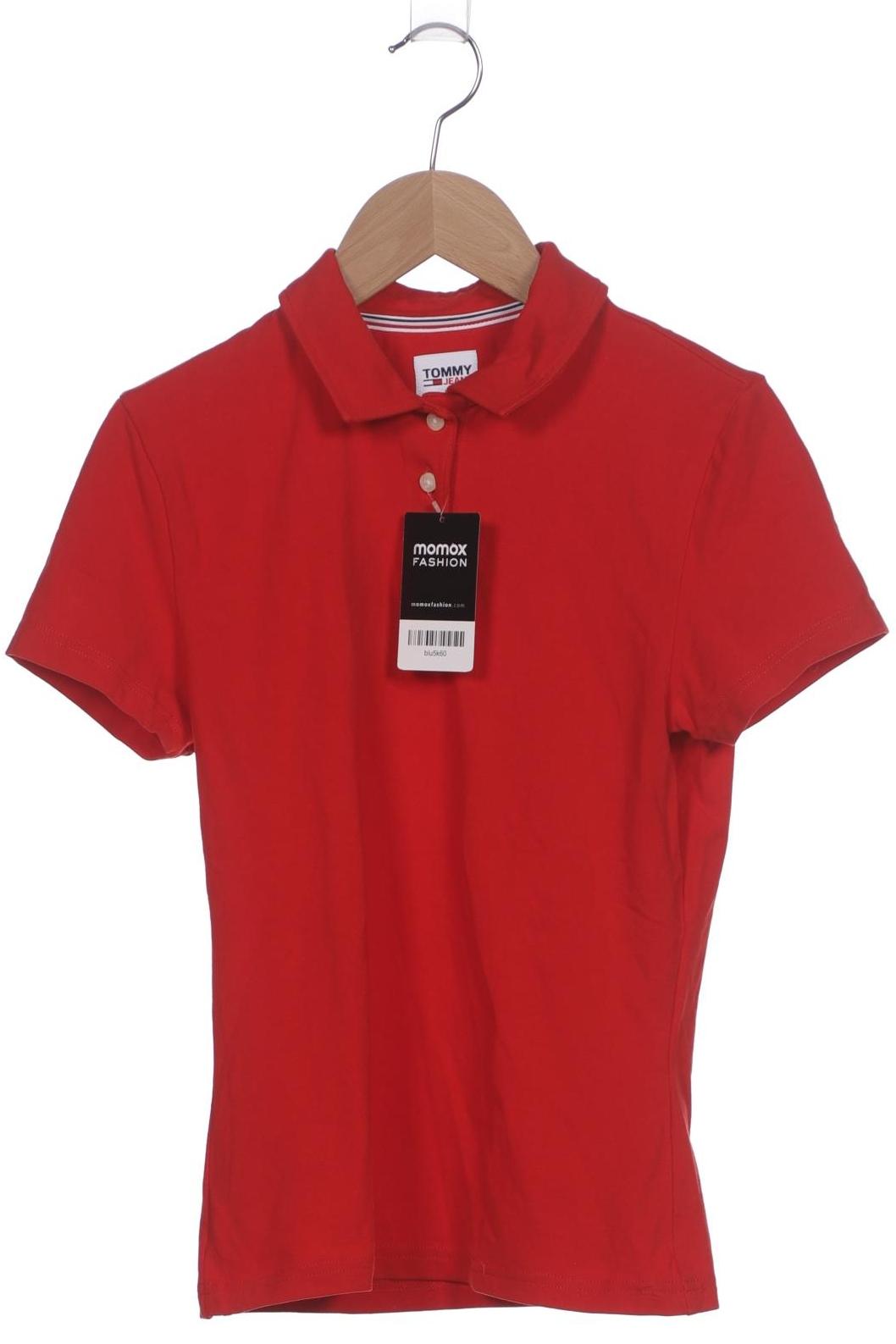 

Tommy Jeans Damen Poloshirt, rot, Gr. 36