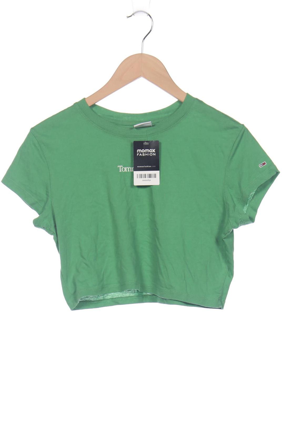 

Tommy Jeans Damen T-Shirt, grün, Gr. 38