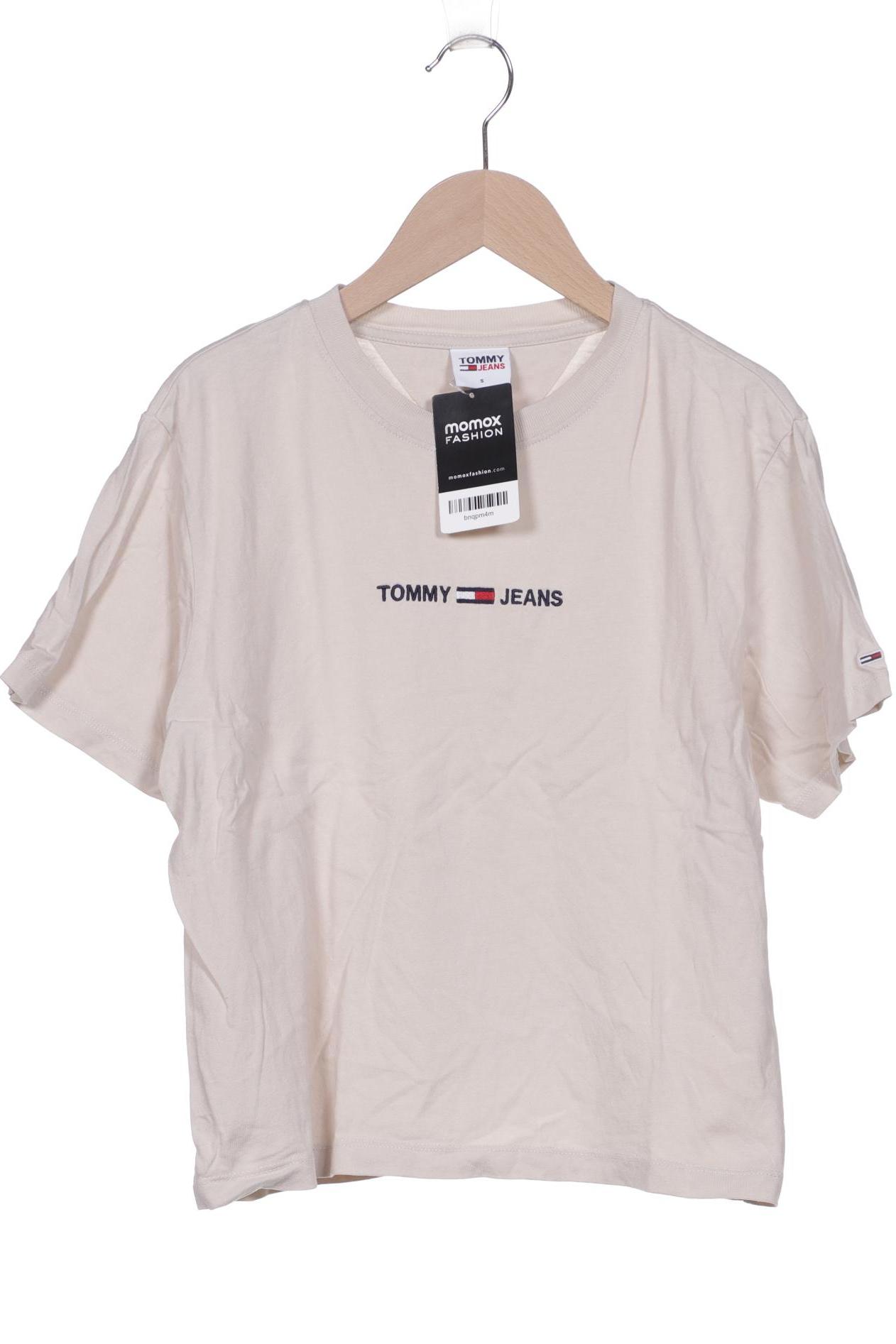 

Tommy Jeans Damen T-Shirt, beige, Gr. 36