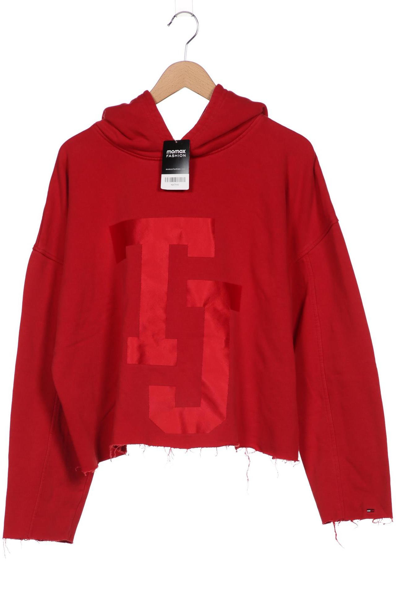 

Tommy Jeans Damen Kapuzenpullover, rot, Gr. 44