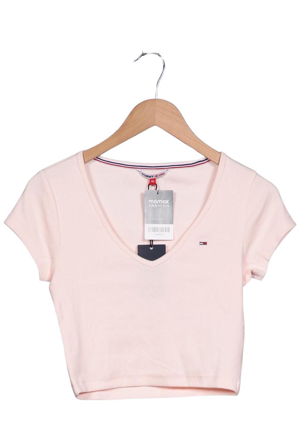 

Tommy Jeans Damen T-Shirt, pink, Gr. 34