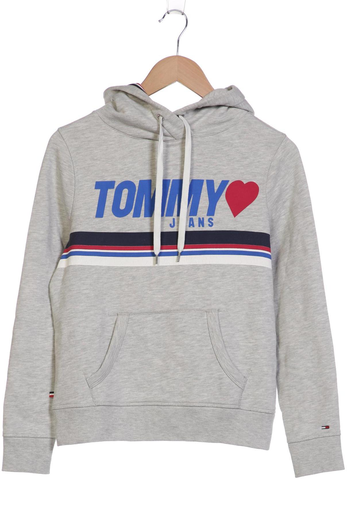 

Tommy Jeans Damen Kapuzenpullover, grau, Gr. 36