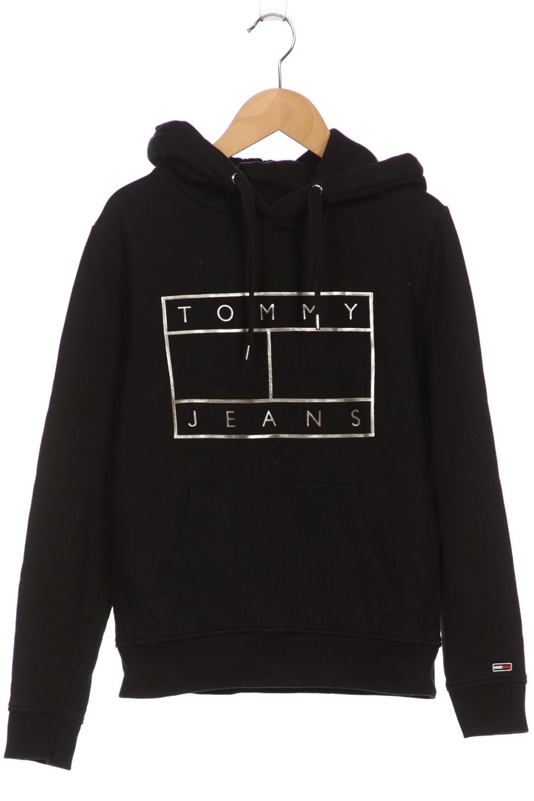 

Tommy Jeans Damen Kapuzenpullover, schwarz, Gr. 34