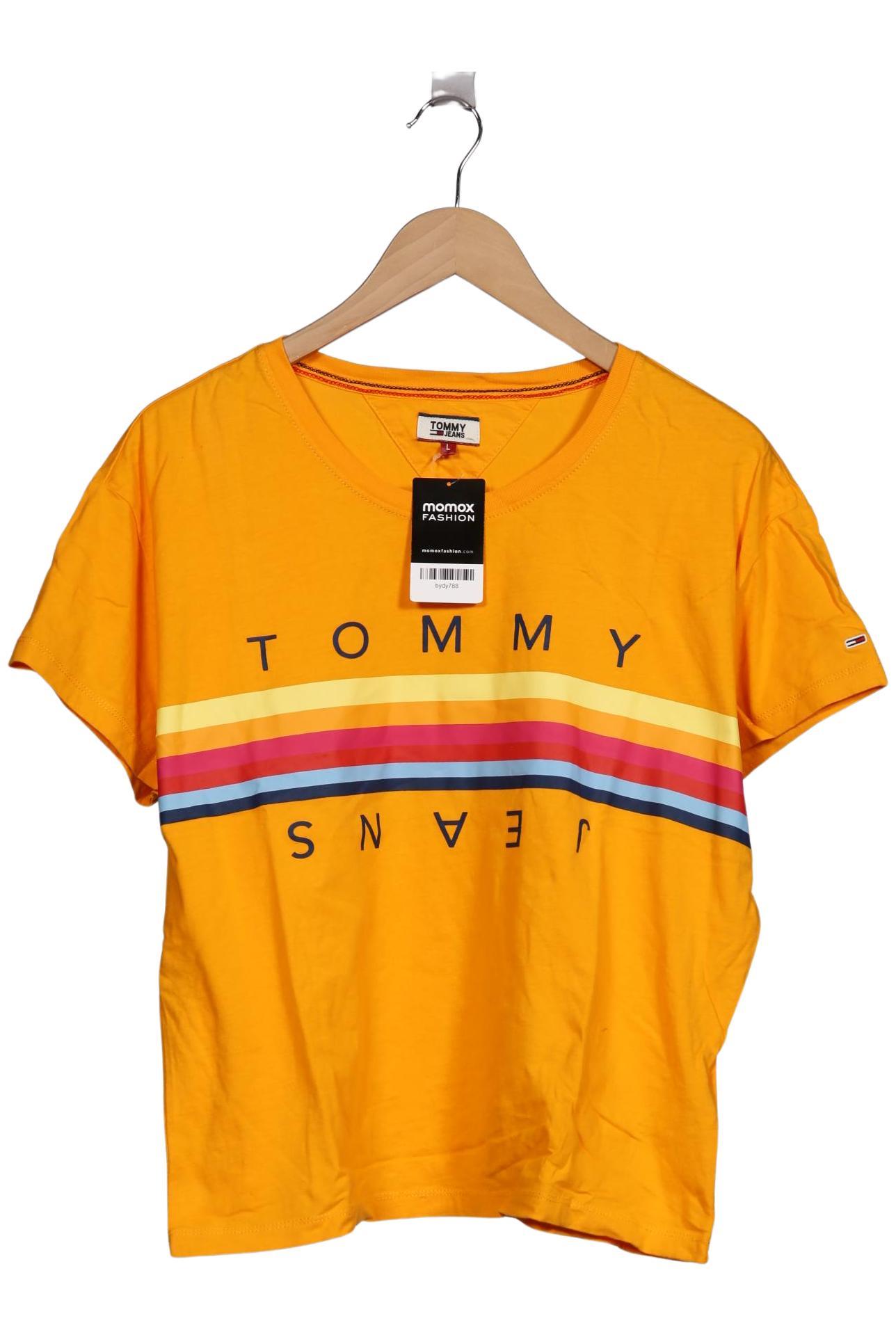 

Tommy Jeans Damen T-Shirt, orange, Gr. 42