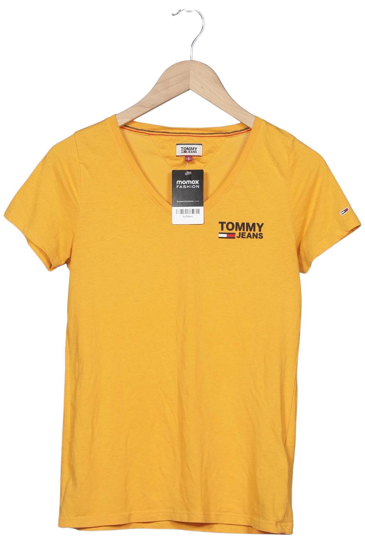 

Tommy Jeans Damen T-Shirt, orange, Gr. 36