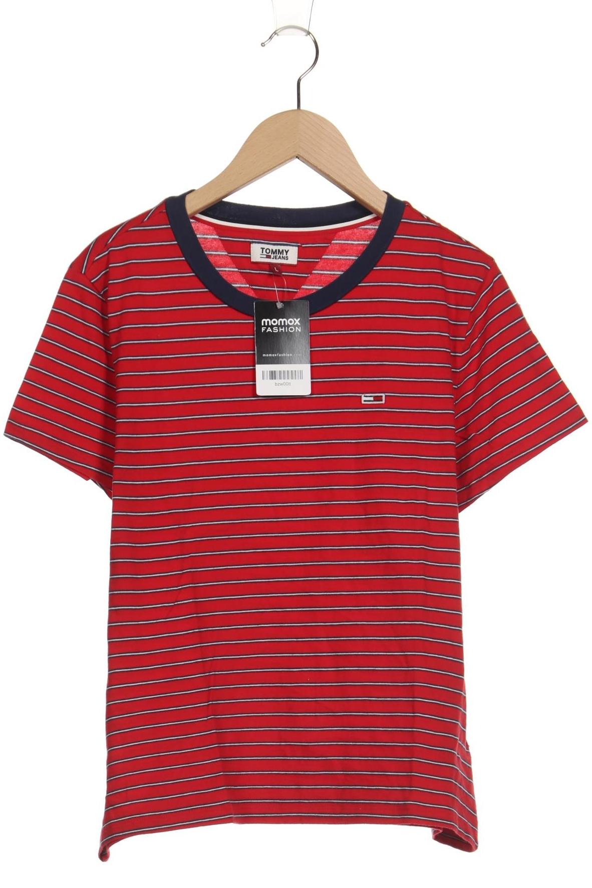 

Tommy Jeans Damen T-Shirt, rot, Gr. 42