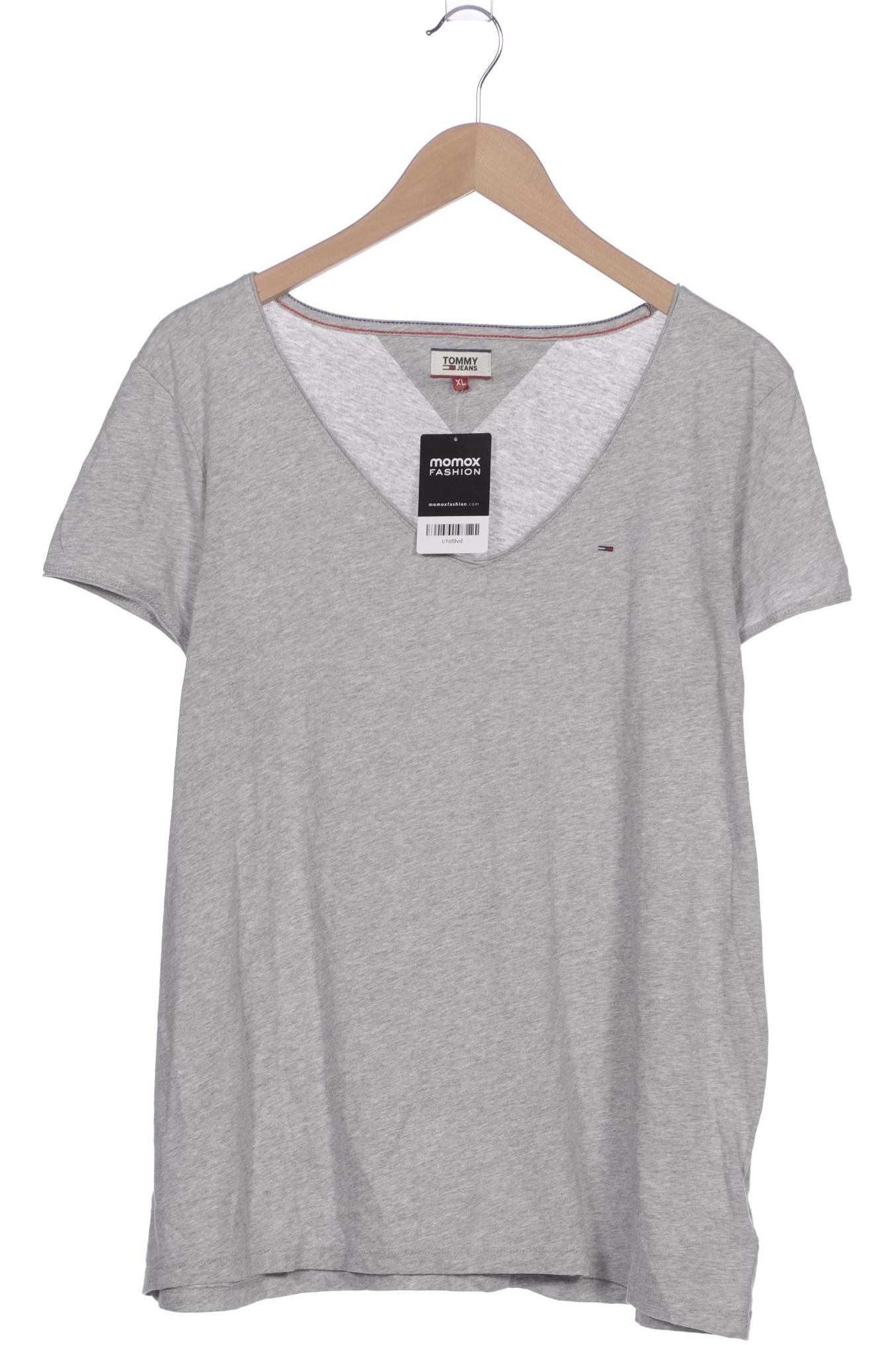 

Tommy Jeans Damen T-Shirt, grau, Gr. 44
