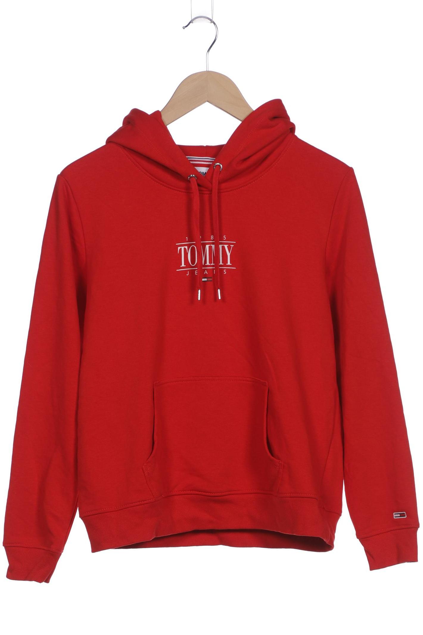 

Tommy Jeans Damen Kapuzenpullover, rot, Gr. 38