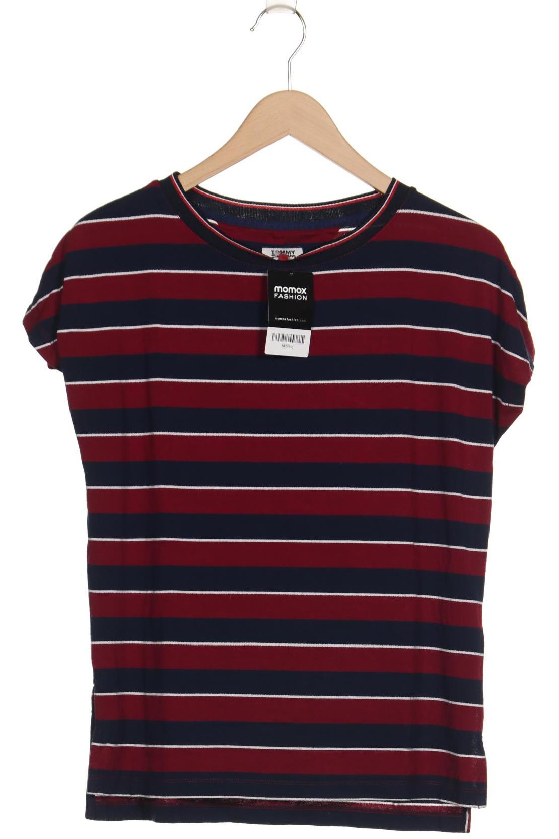 

Tommy Jeans Damen T-Shirt, bordeaux, Gr. 36