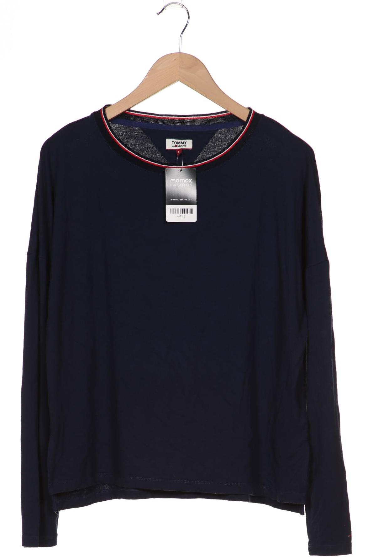 

Tommy Jeans Damen Langarmshirt, marineblau