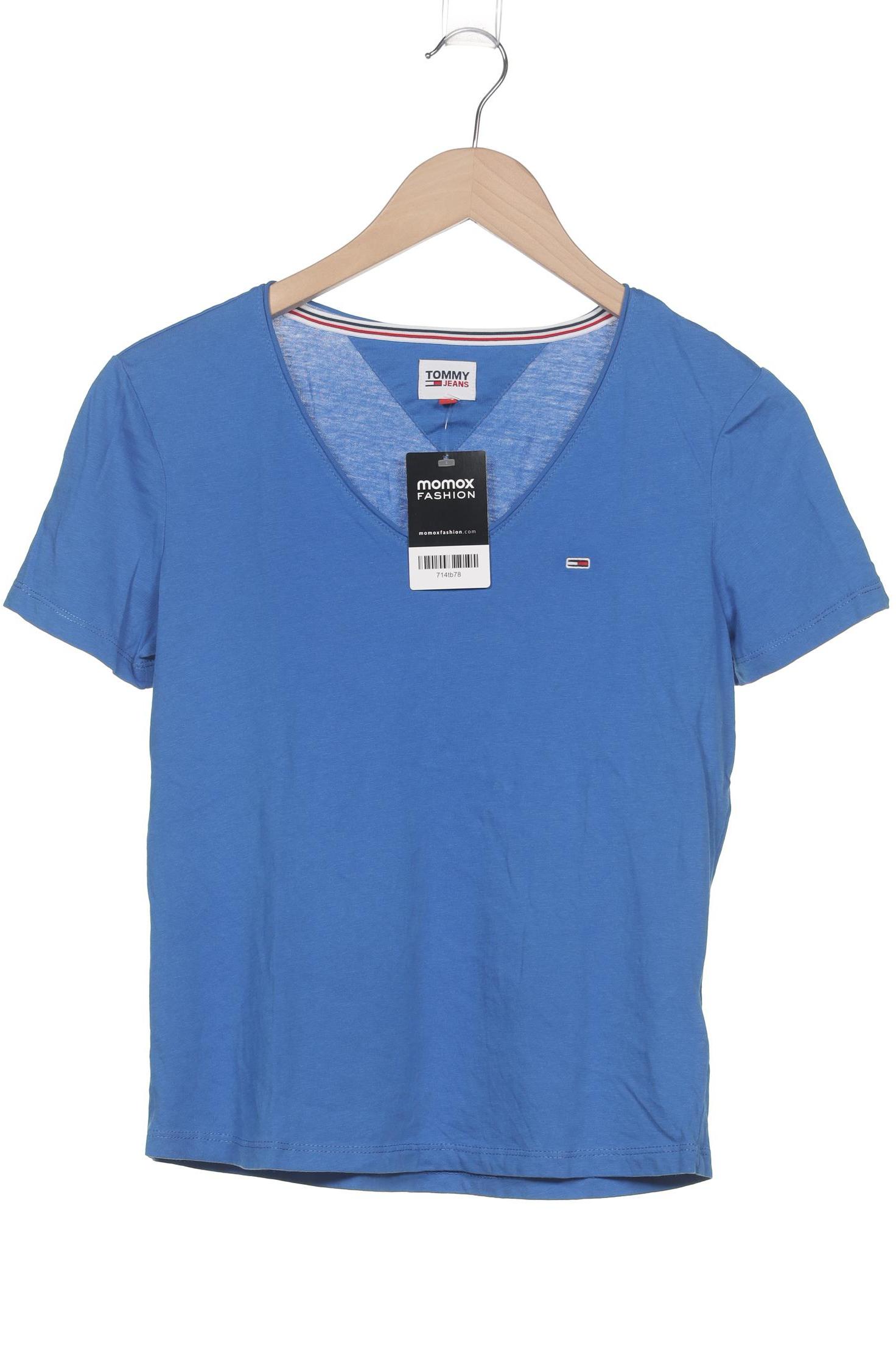 

Tommy Jeans Damen T-Shirt, blau, Gr. 32