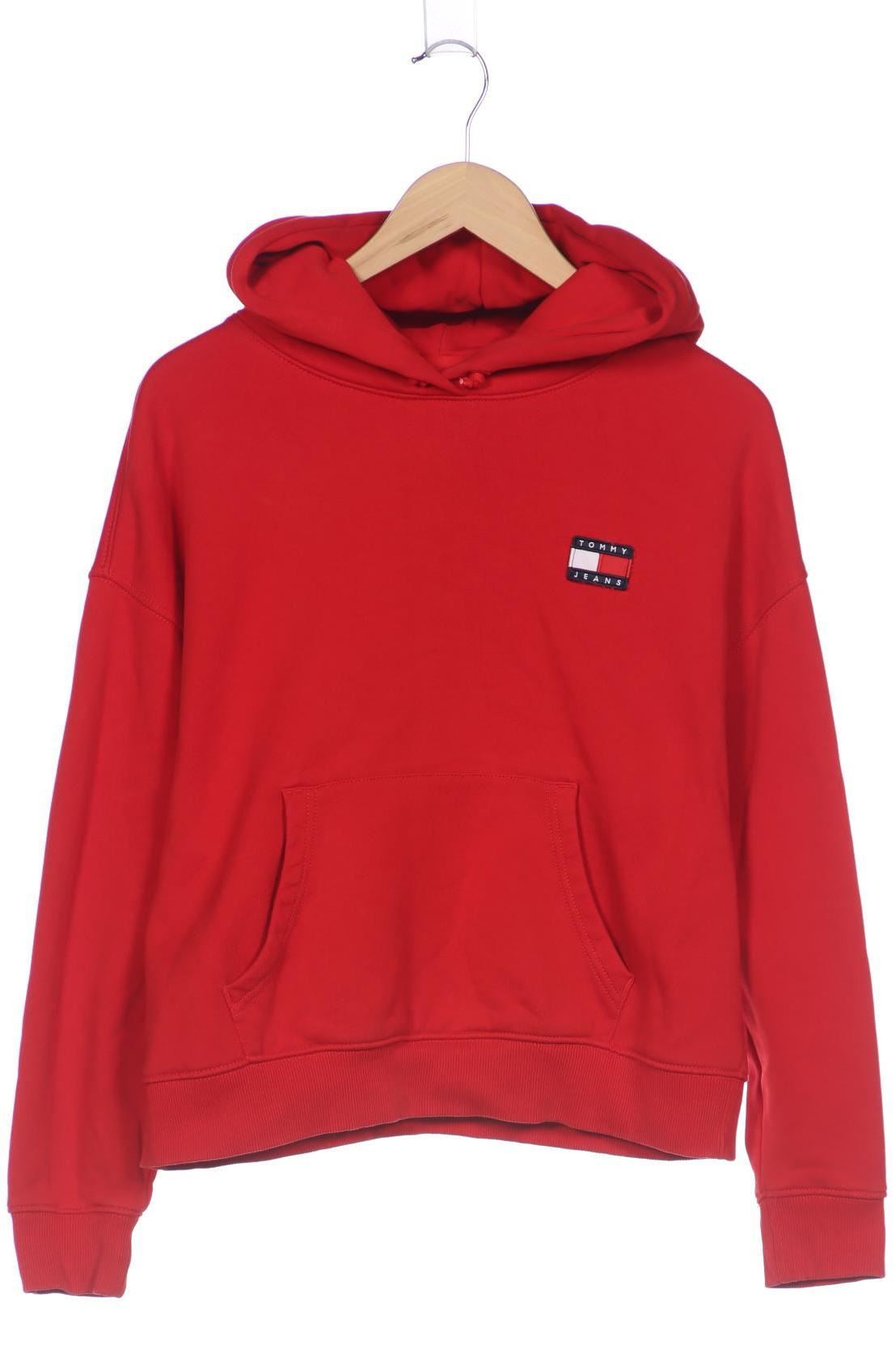 

Tommy Jeans Damen Kapuzenpullover, rot, Gr. 42