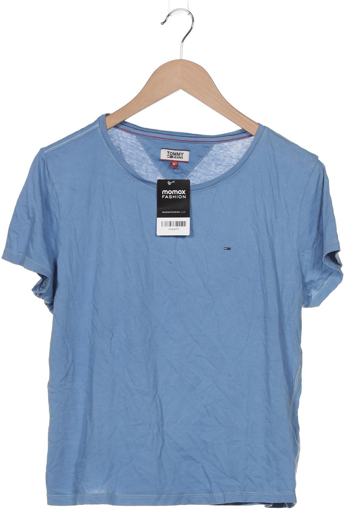 

Tommy Jeans Damen T-Shirt, blau, Gr. 38