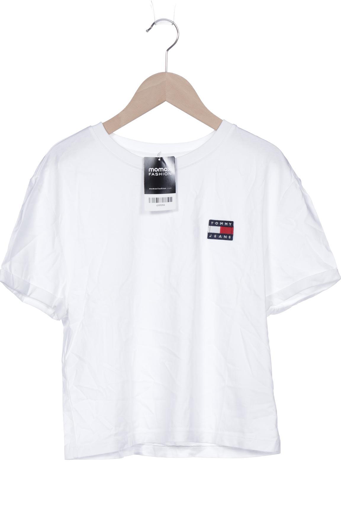 

Tommy Jeans Damen T-Shirt, weiß, Gr. 32