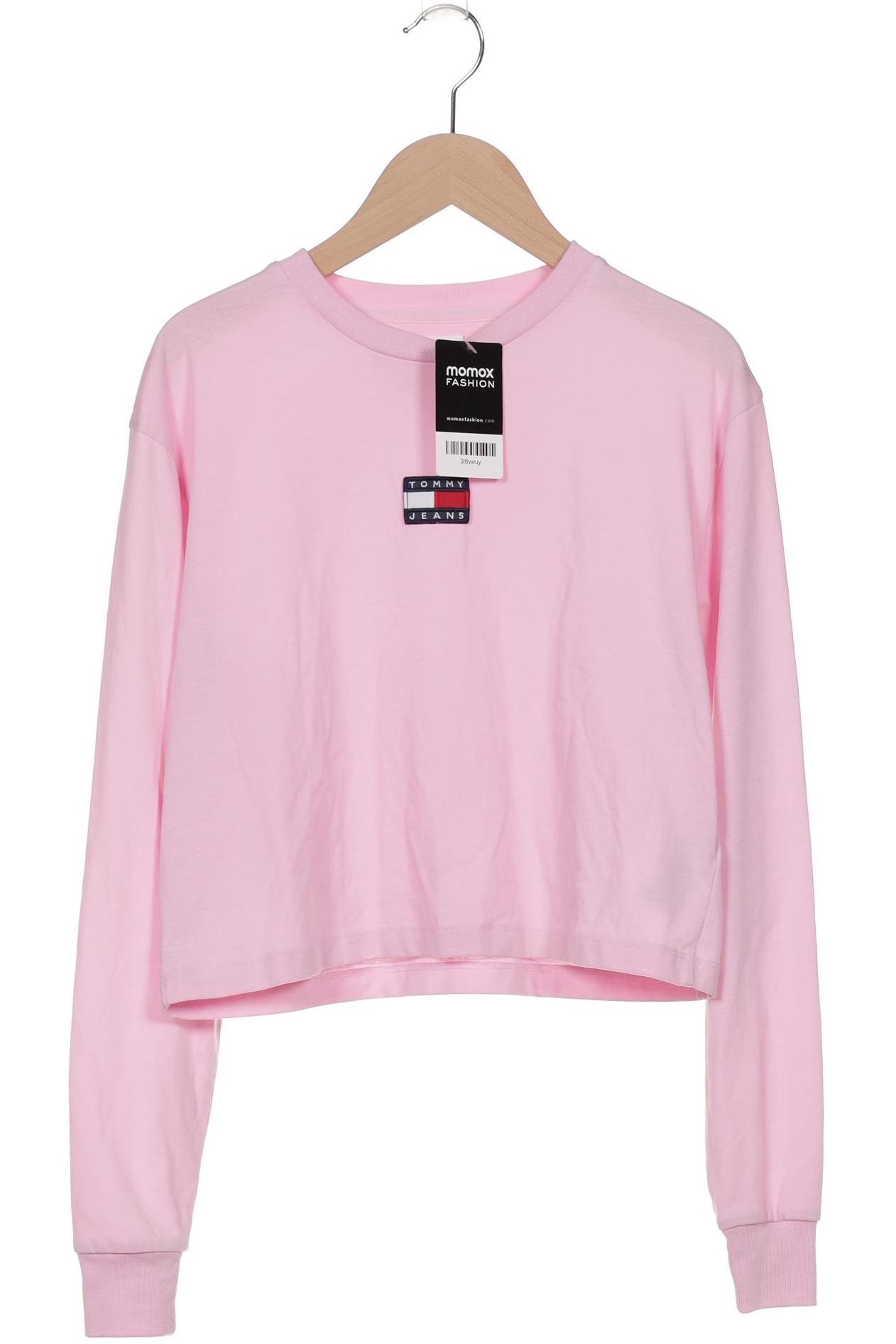 

Tommy Jeans Damen Langarmshirt, pink, Gr. 34