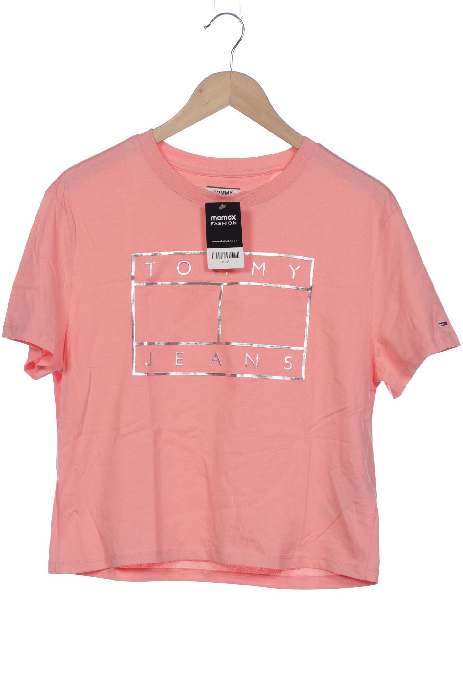 

Tommy Jeans Damen T-Shirt, pink, Gr. 38