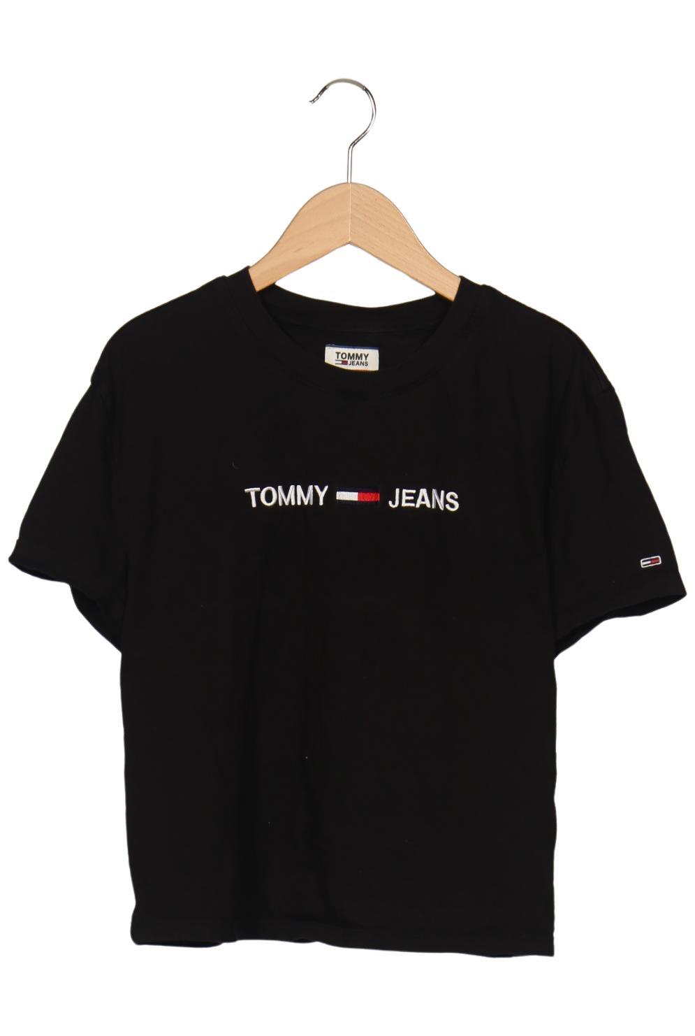 

Tommy Jeans Damen T-Shirt, schwarz, Gr. 36