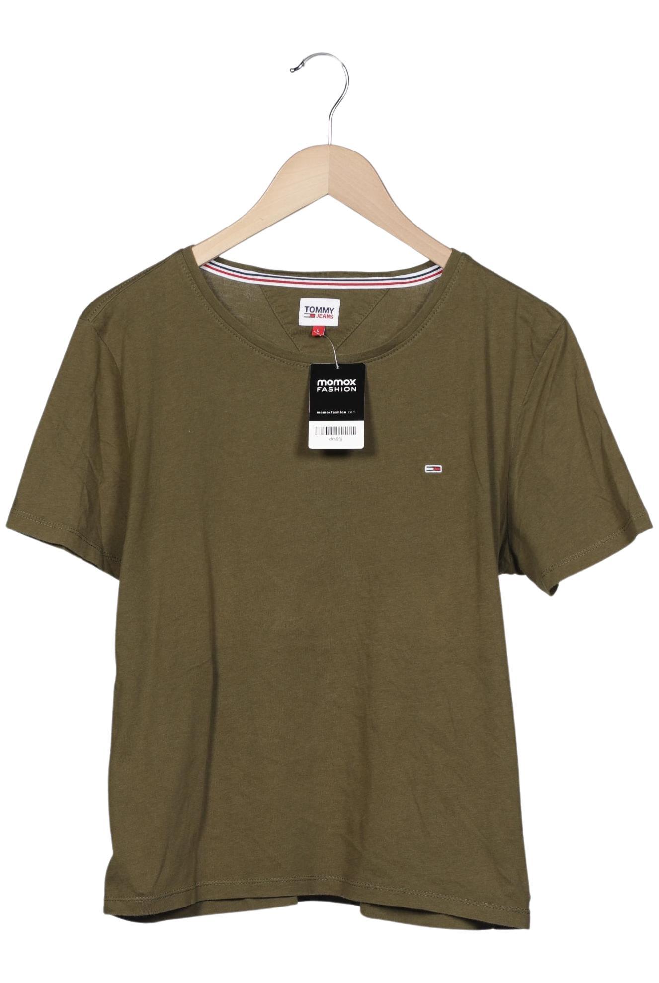 

Tommy Jeans Damen T-Shirt, grün, Gr. 42