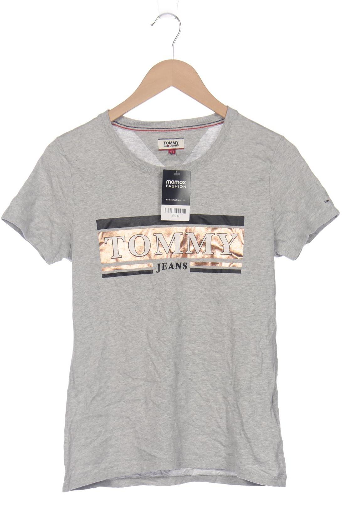 

Tommy Jeans Damen T-Shirt, grau, Gr. 34