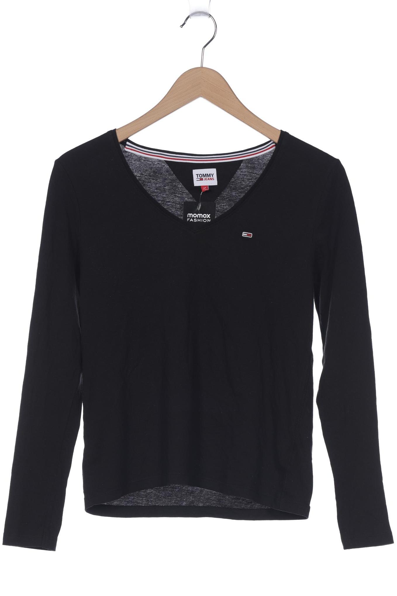 

Tommy Jeans Damen Langarmshirt, schwarz