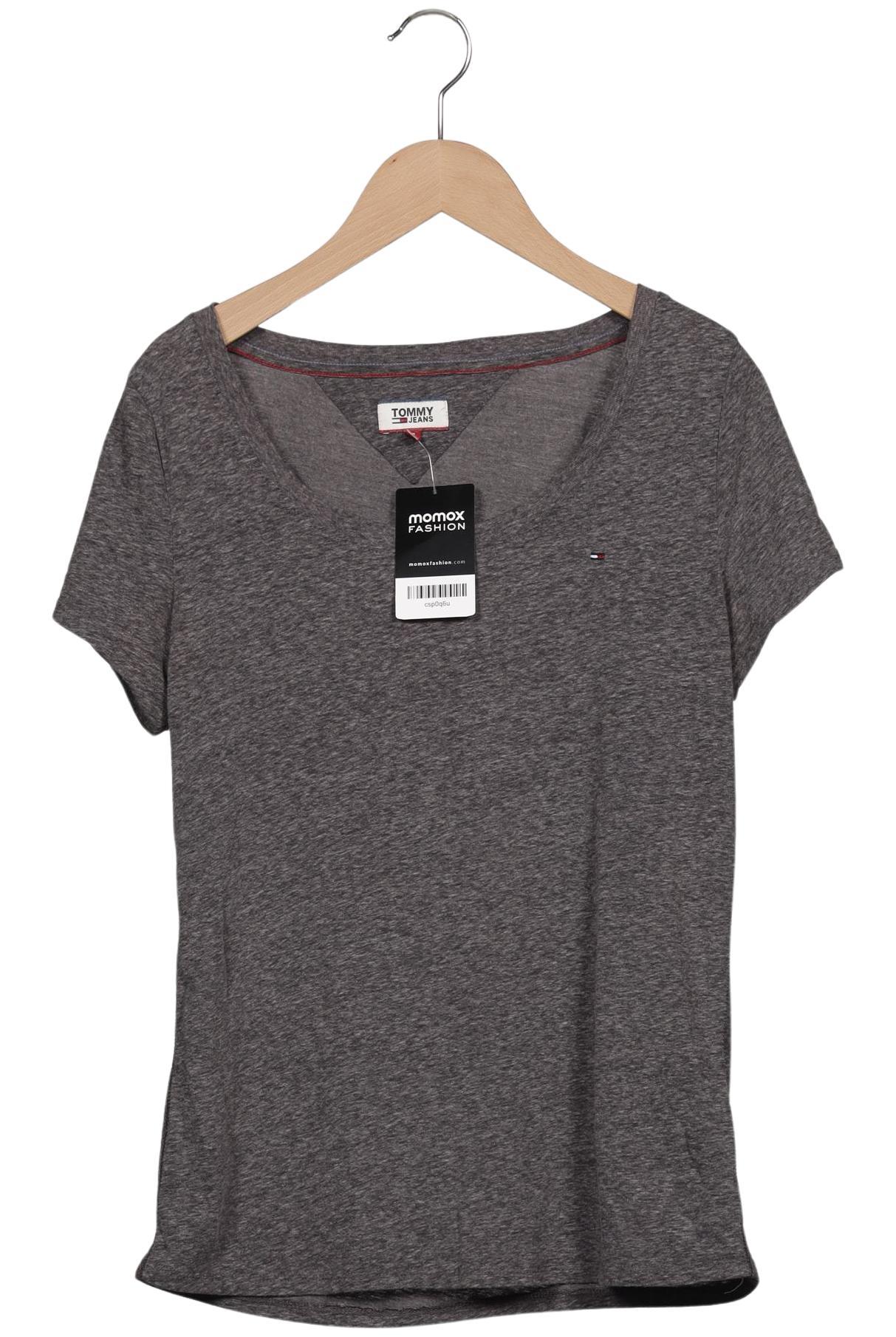 

Tommy Jeans Damen T-Shirt, grau, Gr. 36