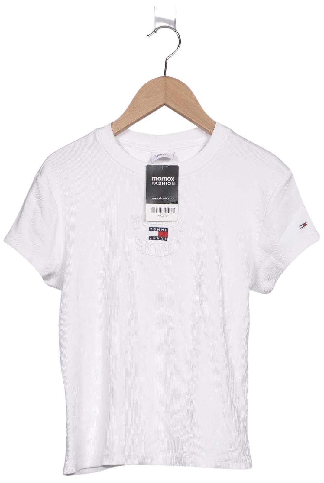

Tommy Jeans Damen T-Shirt, weiß, Gr. 36