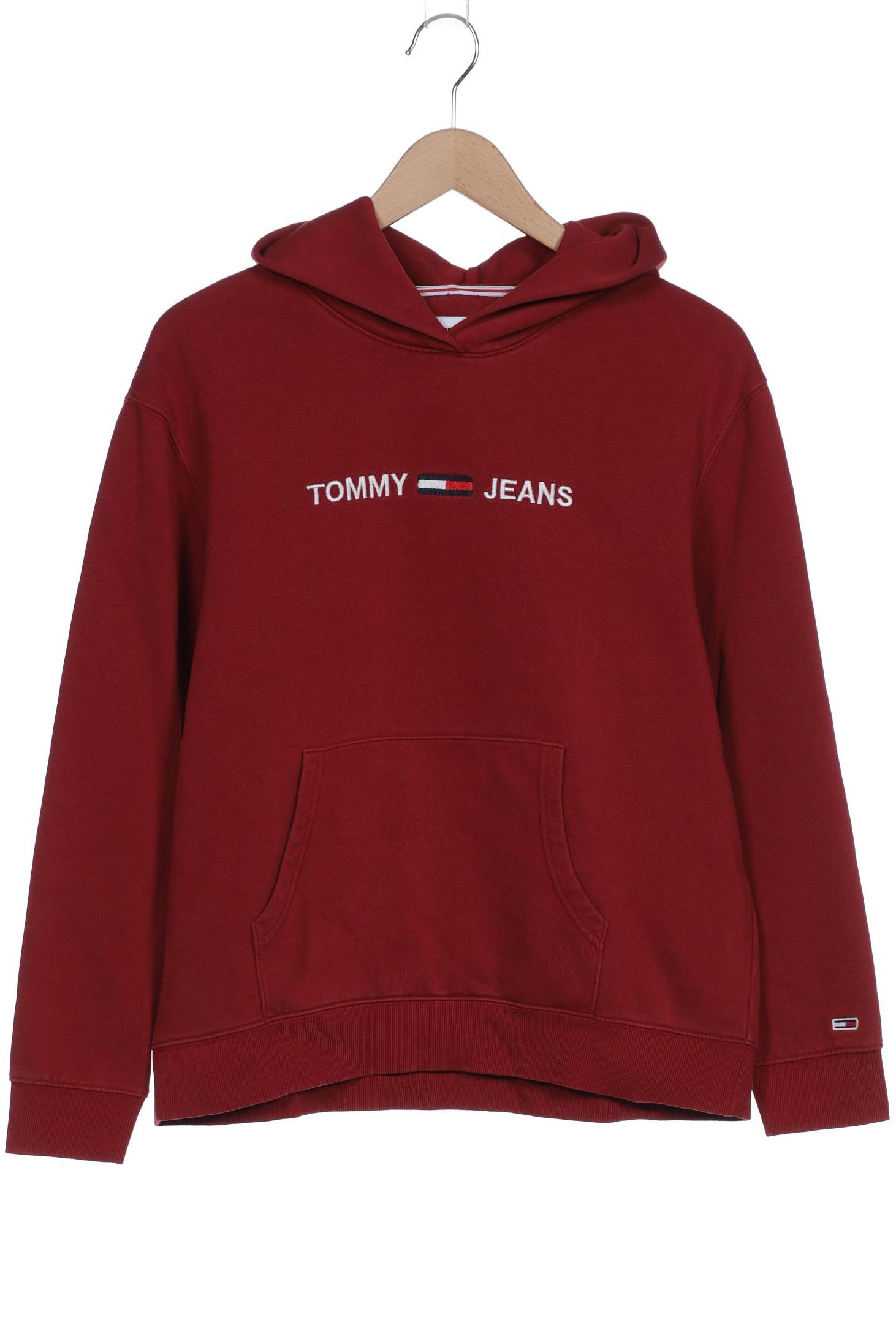 

Tommy Jeans Damen Kapuzenpullover, bordeaux, Gr. 42