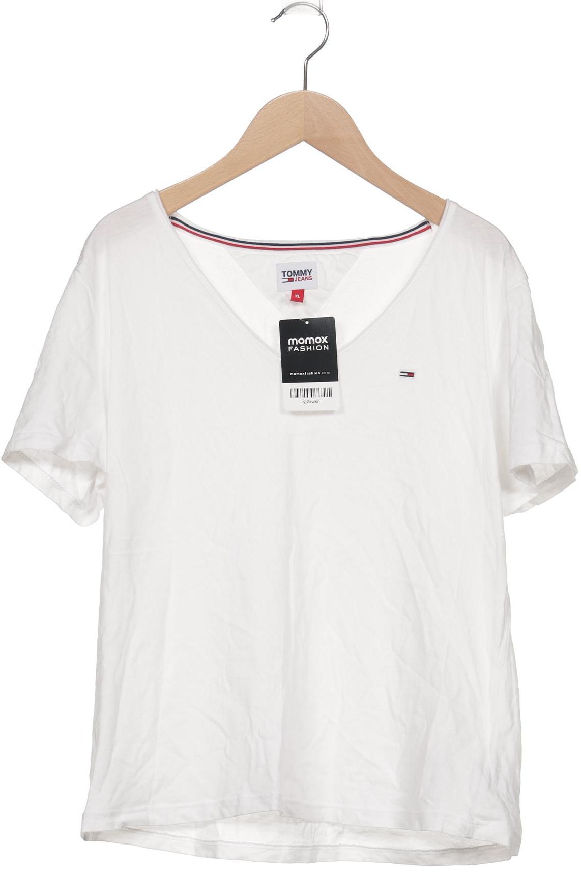 

Tommy Jeans Damen T-Shirt, weiß, Gr. 44