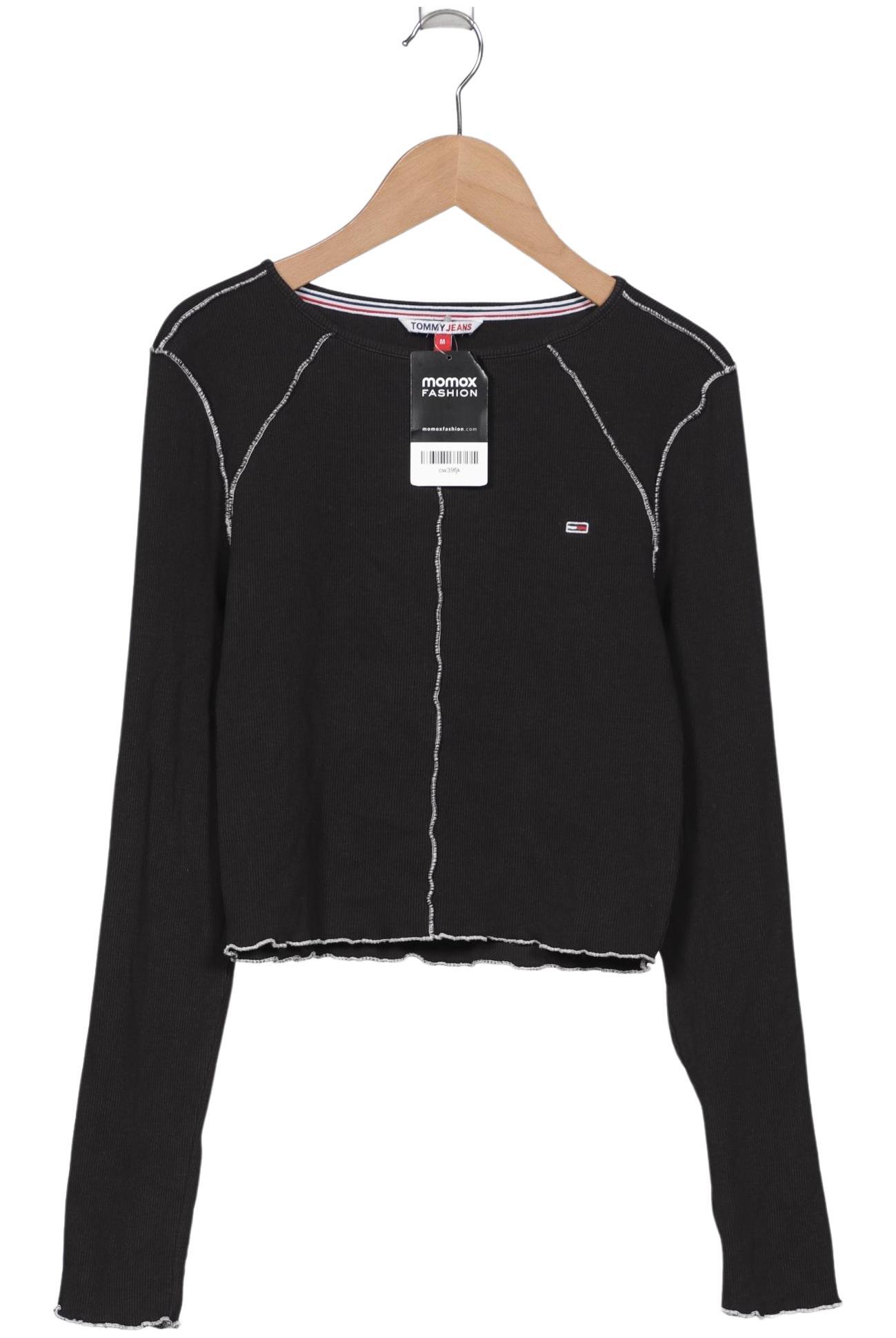 

Tommy Jeans Damen Langarmshirt, schwarz, Gr. 38