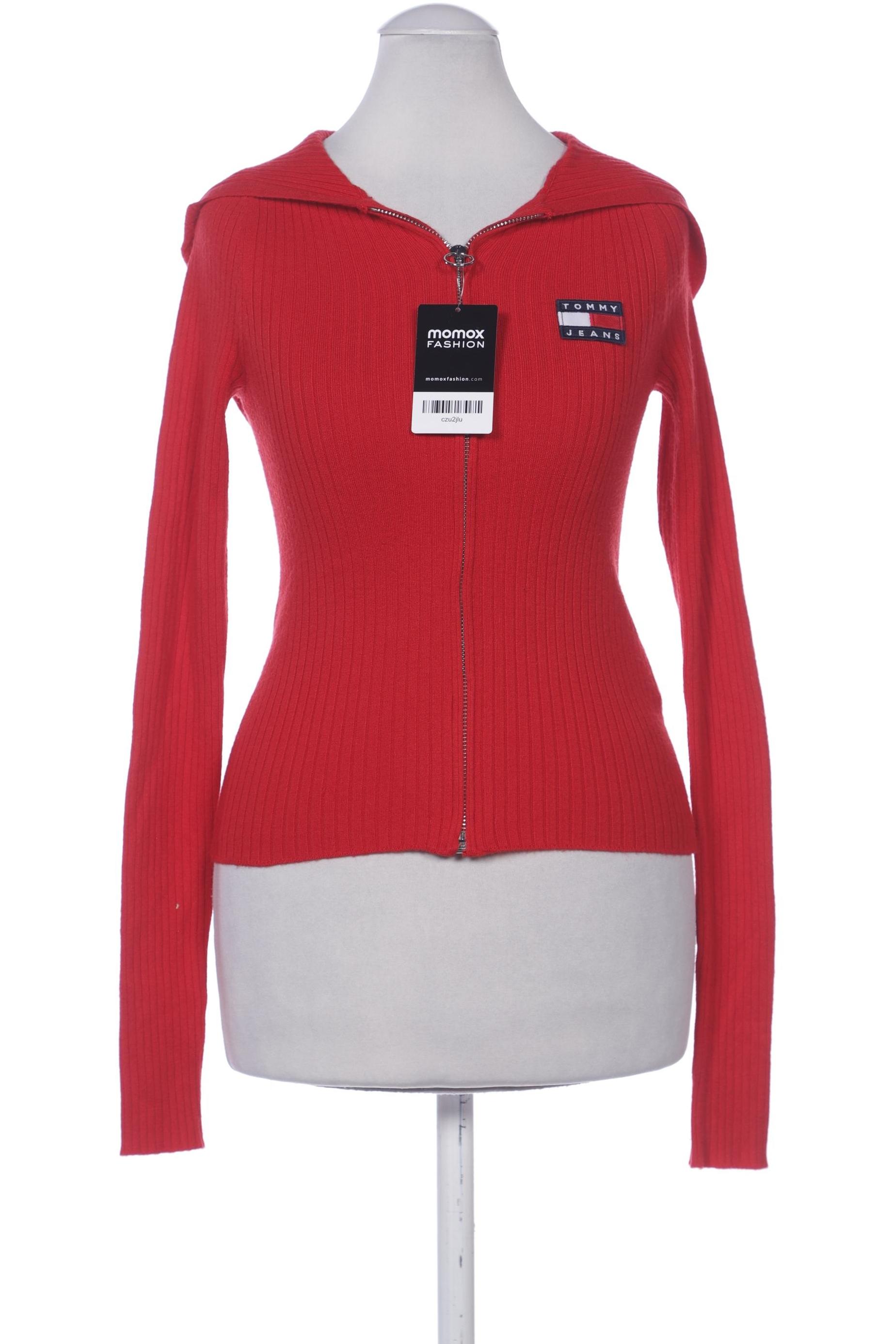 

Tommy Jeans Damen Strickjacke, rot, Gr. 34