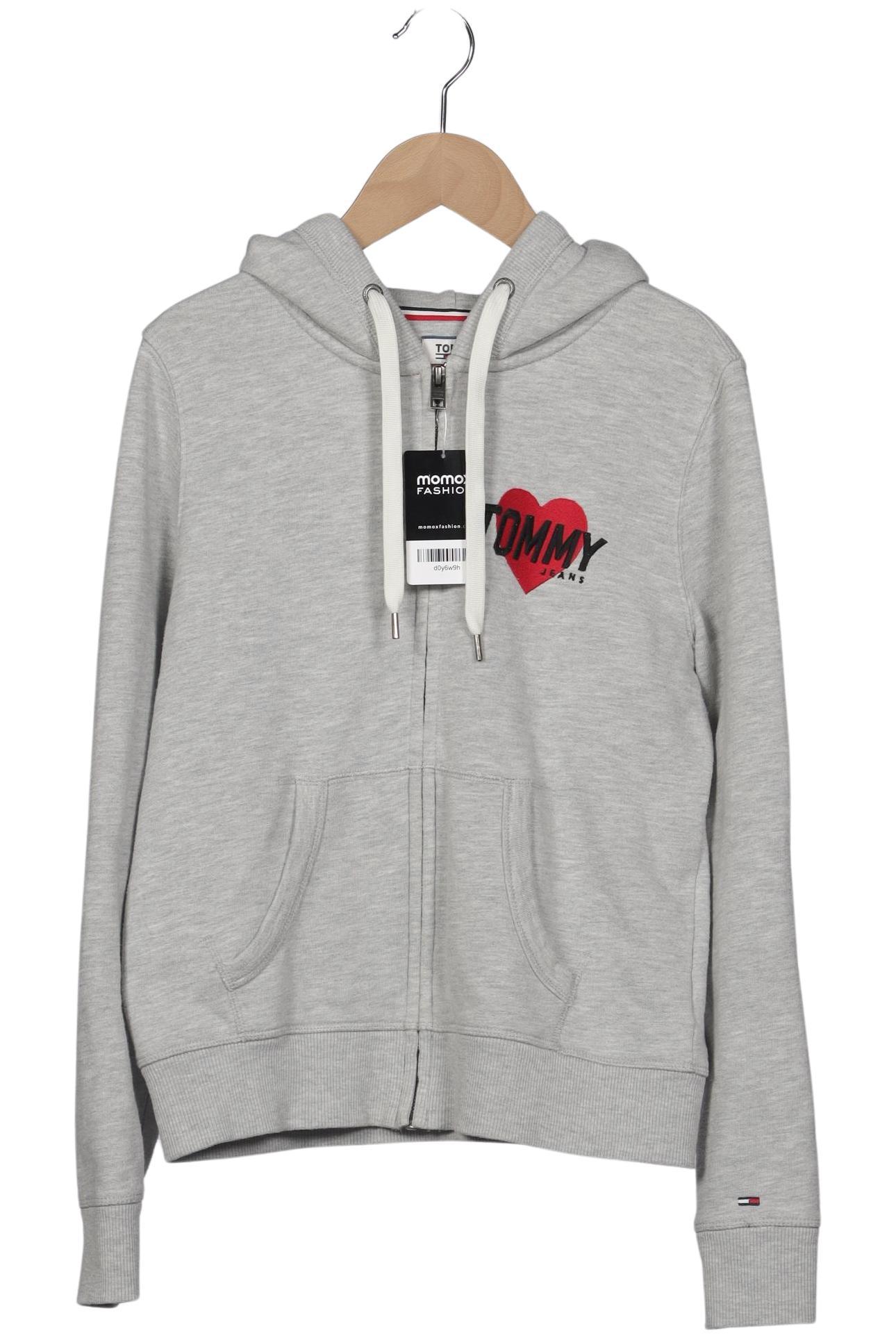 

Tommy Jeans Damen Kapuzenpullover, grau, Gr. 34
