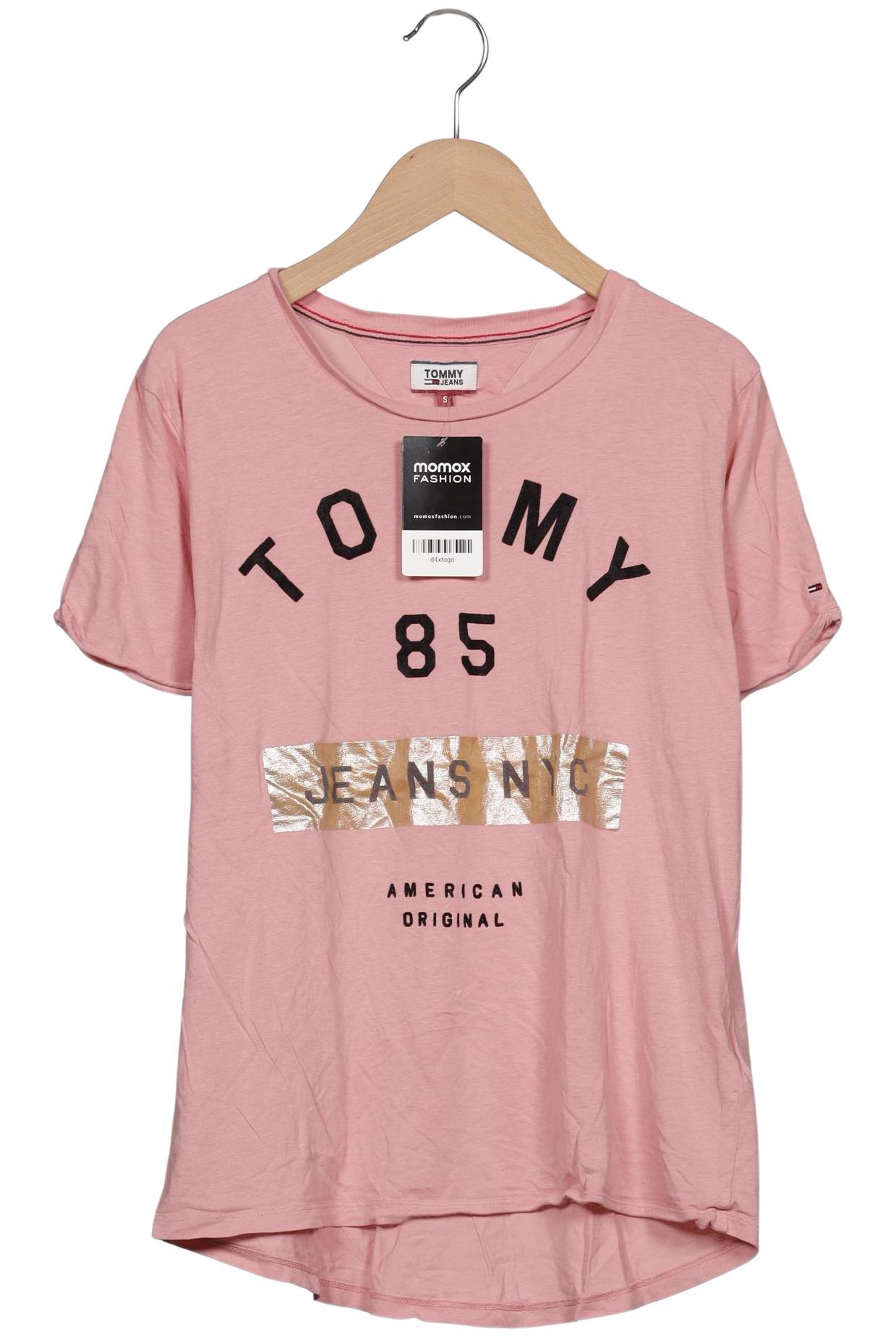 

Tommy Jeans Damen T-Shirt, pink, Gr. 36