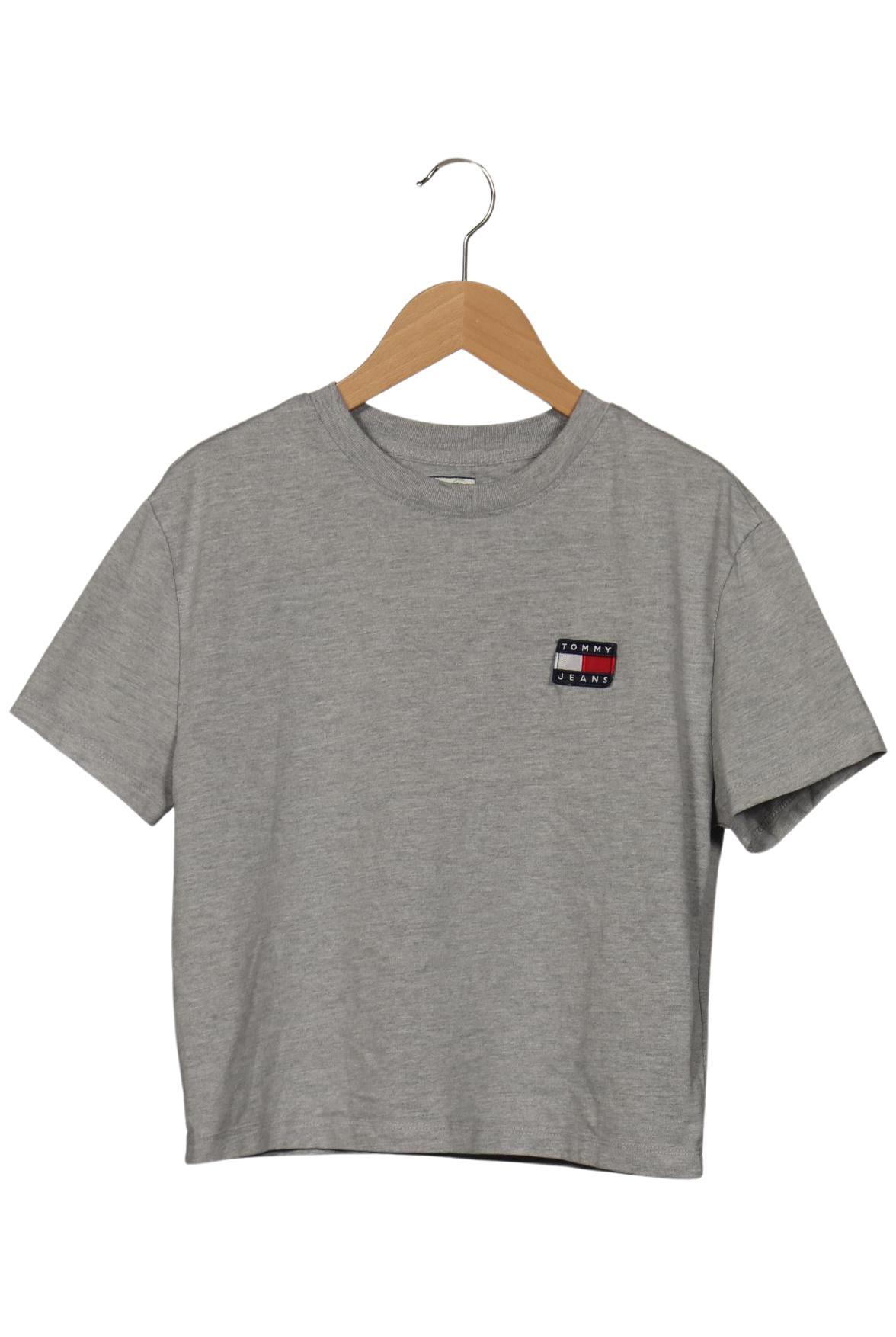 

Tommy Jeans Damen T-Shirt, grau, Gr. 34