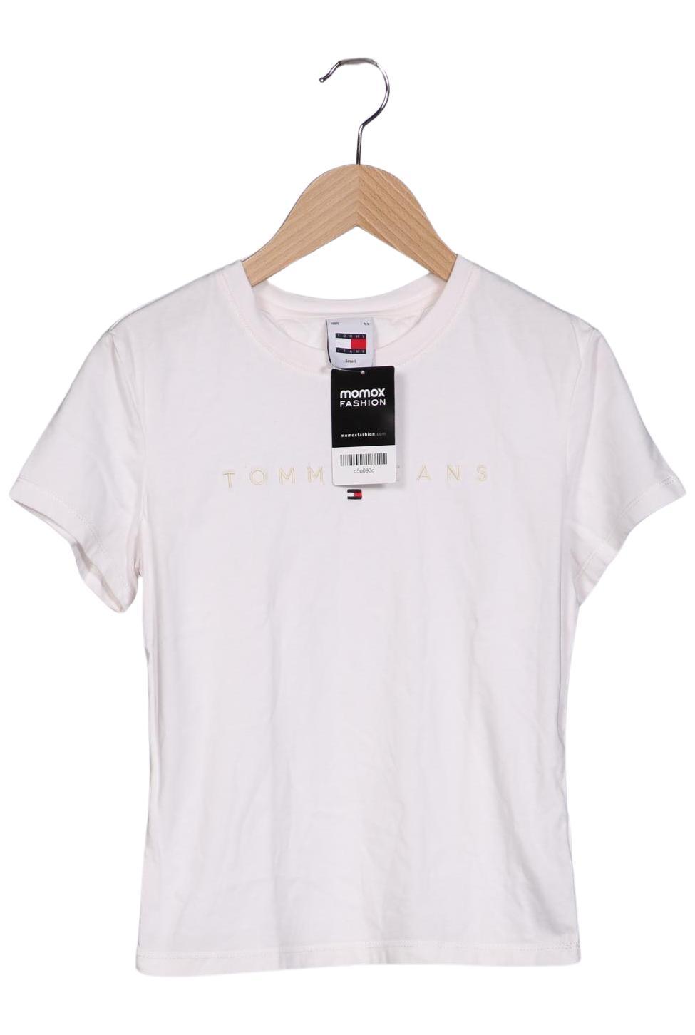 

Tommy Jeans Damen T-Shirt, weiß, Gr. 36