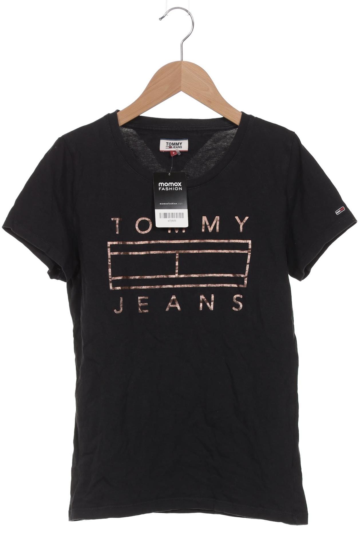 

Tommy Jeans Damen T-Shirt, schwarz, Gr. 36